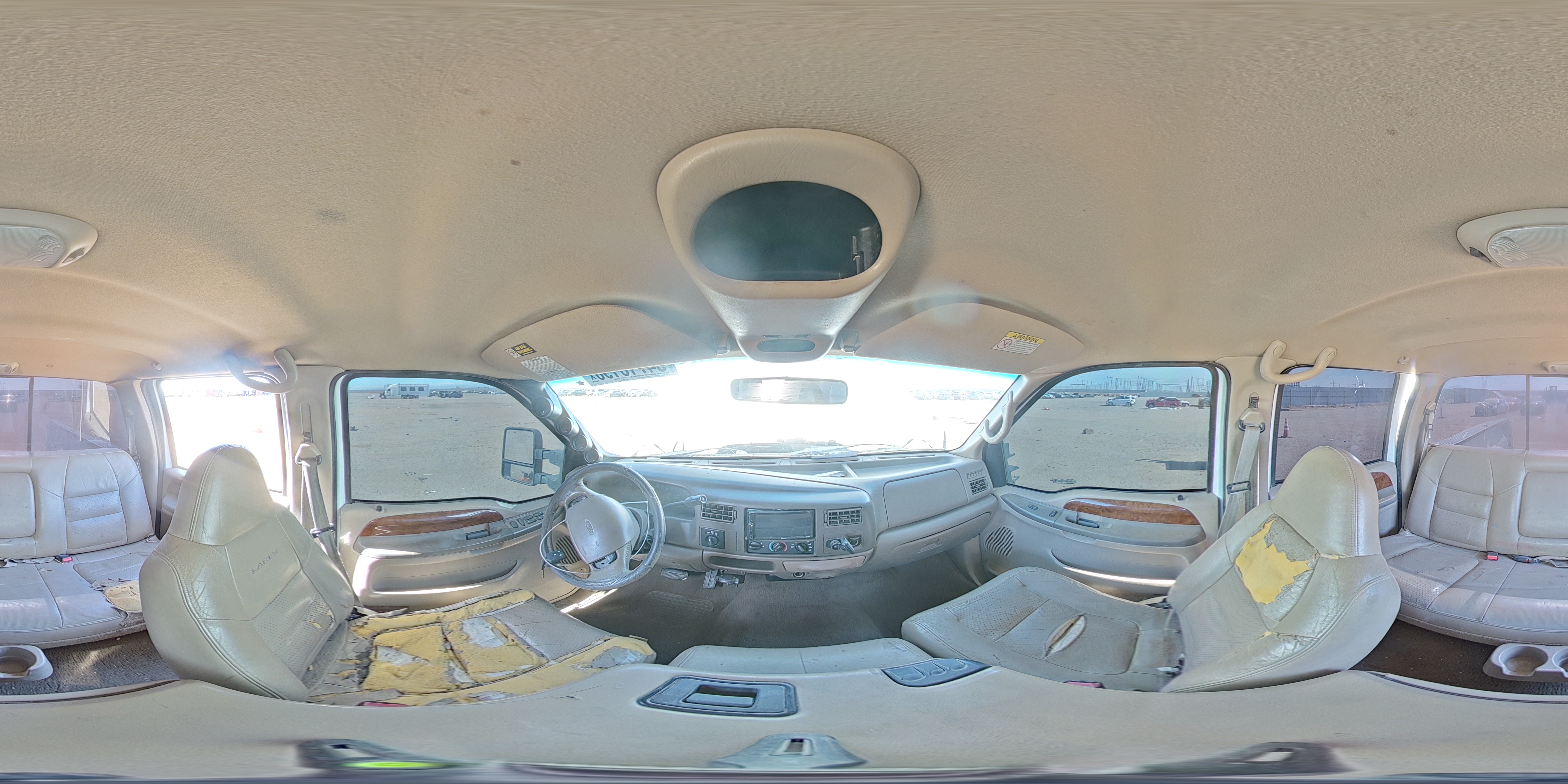 2001 Ford F350 Srw Super Duty White vin: 1FTSW31F01EA42247