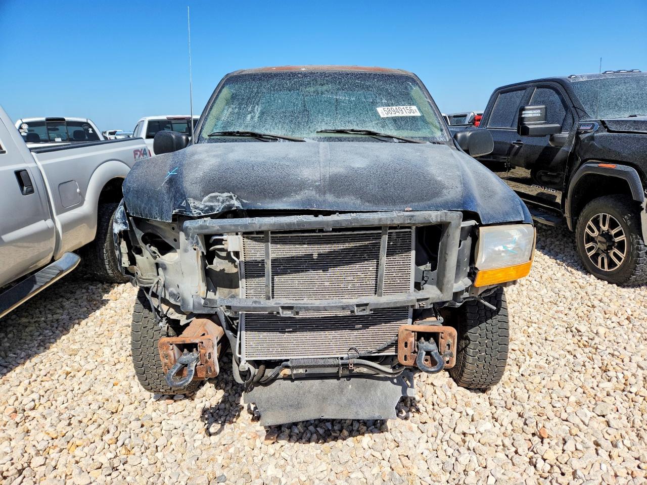 2000 Ford F350 Srw Super Duty Black vin: 1FTSW31F0YEE23669