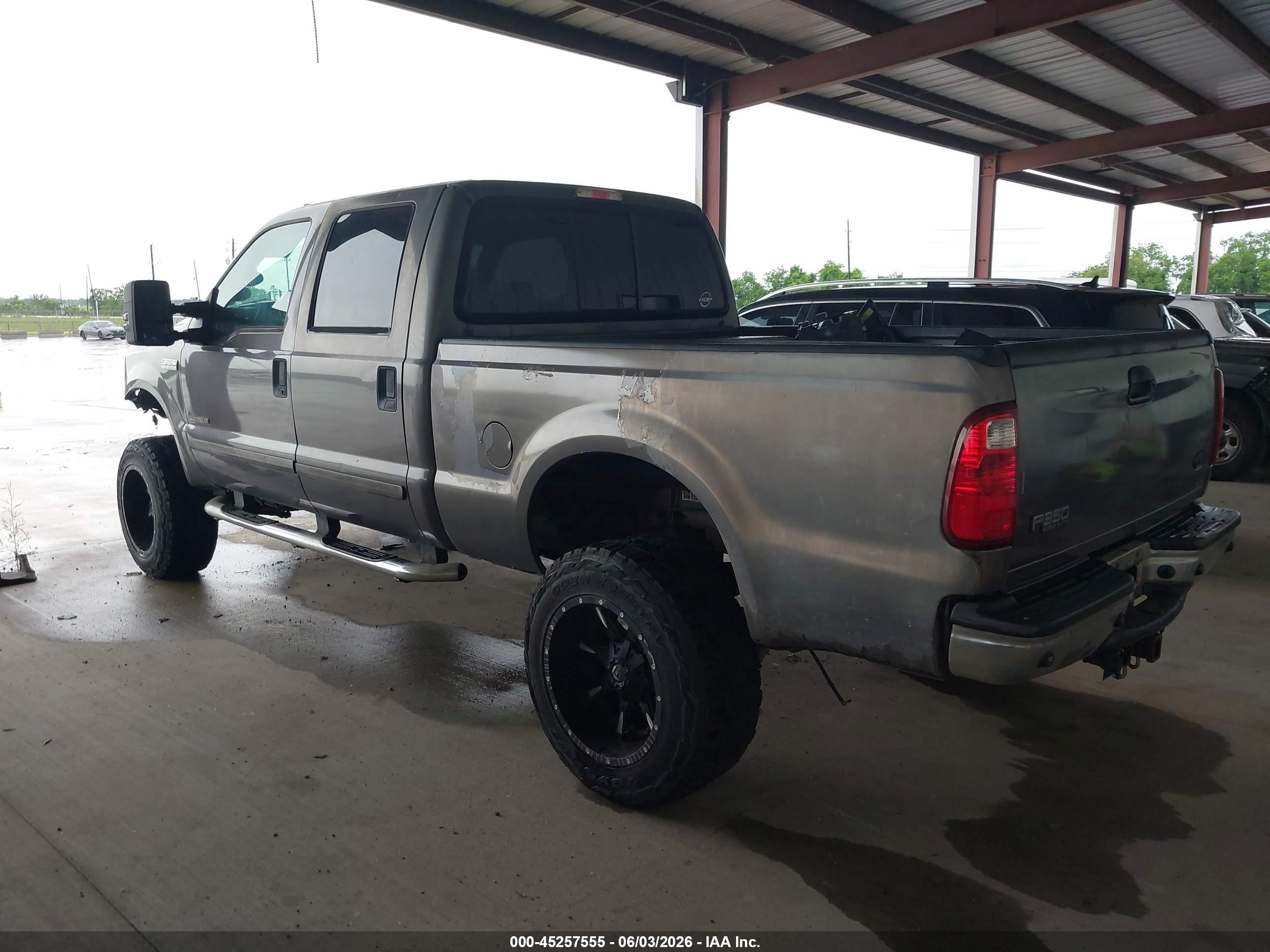 2002 Ford F-350 Lariat/xl/xlt Серый vin: 1FTSW31F12EC95613