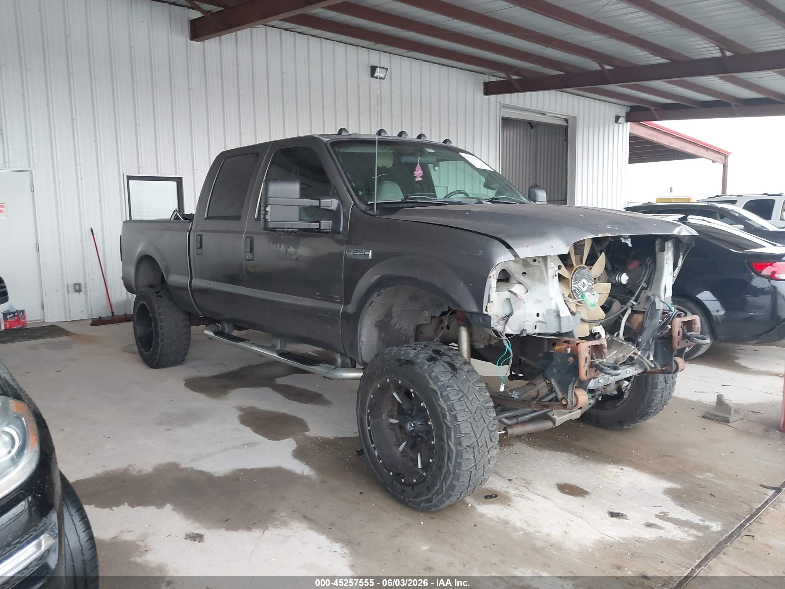 2002 Ford F-350 Lariat/xl/xlt Серый vin: 1FTSW31F12EC95613