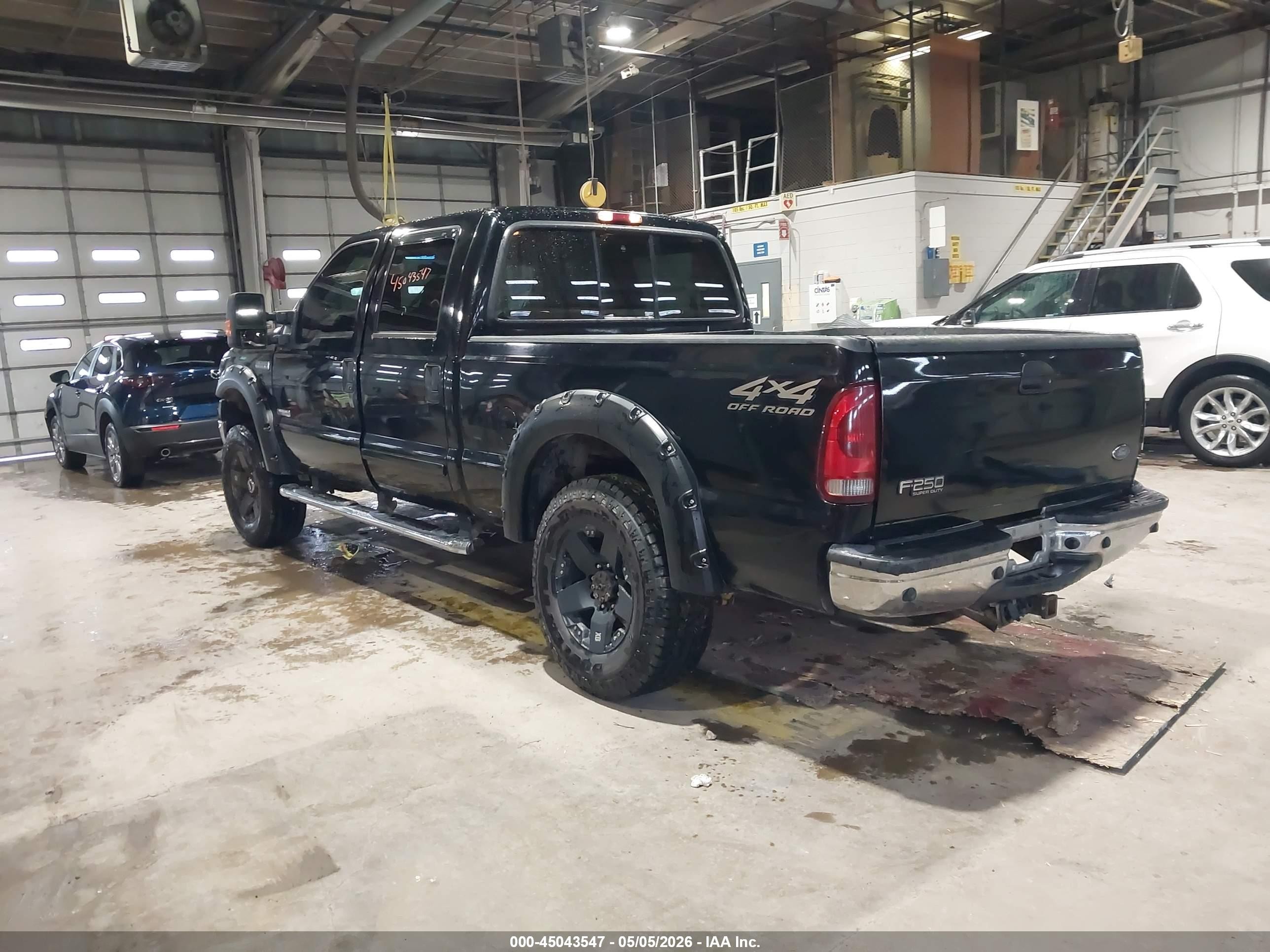 2000 Ford F-350 Lariat/xl/xlt Black vin: 1FTSW31F1YED27226