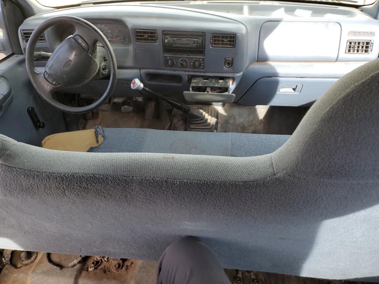 1999 Ford F350 Srw Super Duty Charcoal vin: 1FTSW31F2XED39710