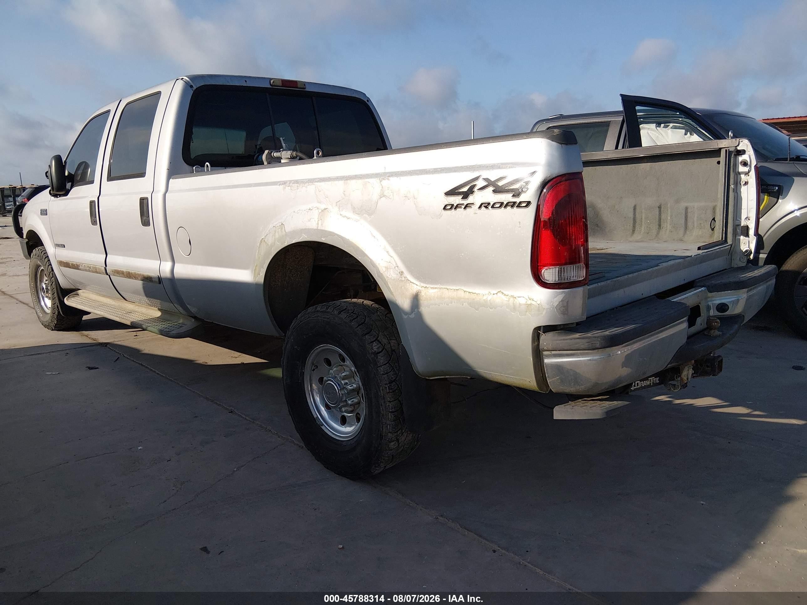 2001 Ford F-350 Lariat/xl/xlt Gray vin: 1FTSW31F31EC56617