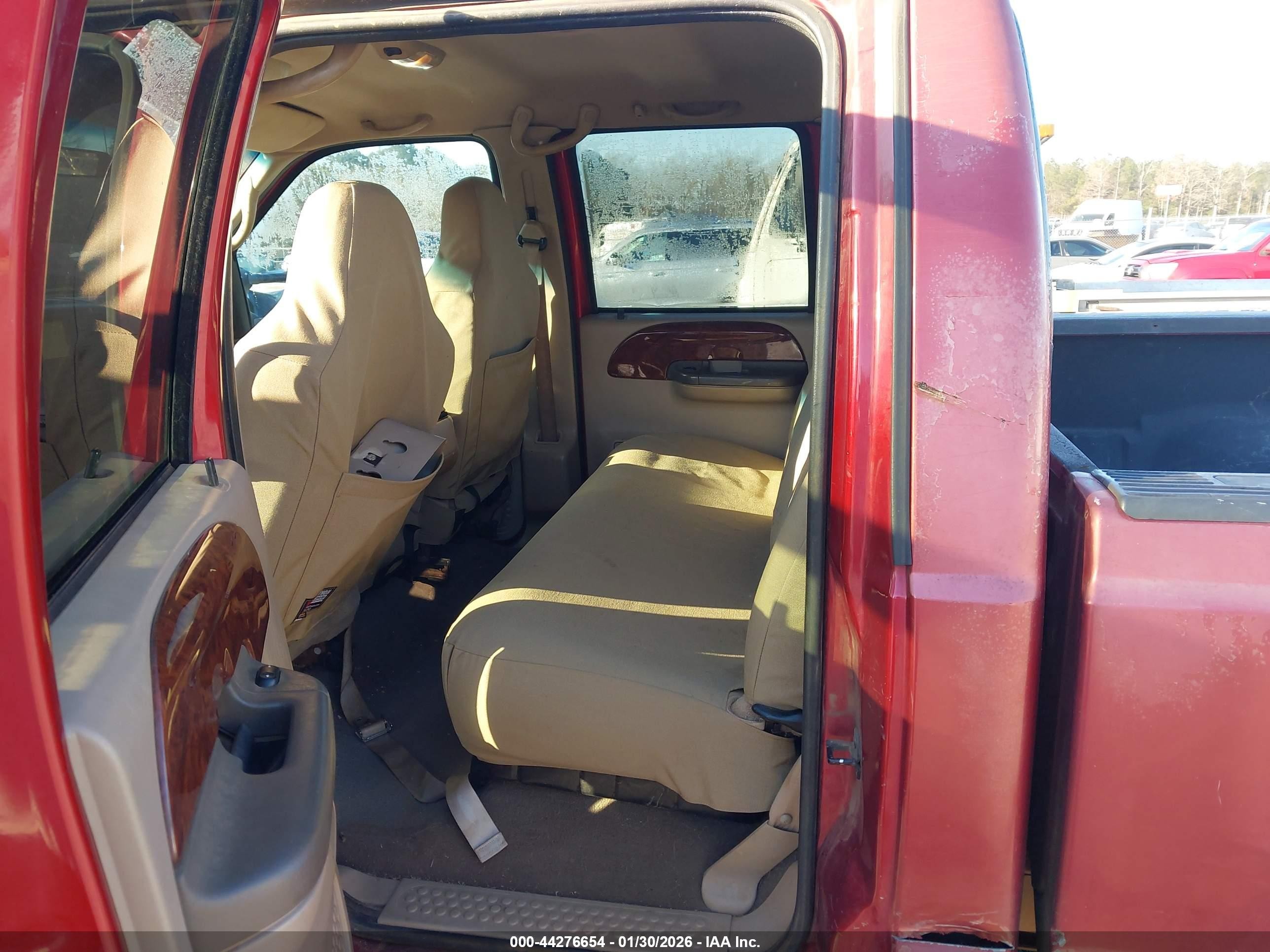 2002 Ford F-350 Lariat/xl/xlt Red vin: 1FTSW31F32EB45342