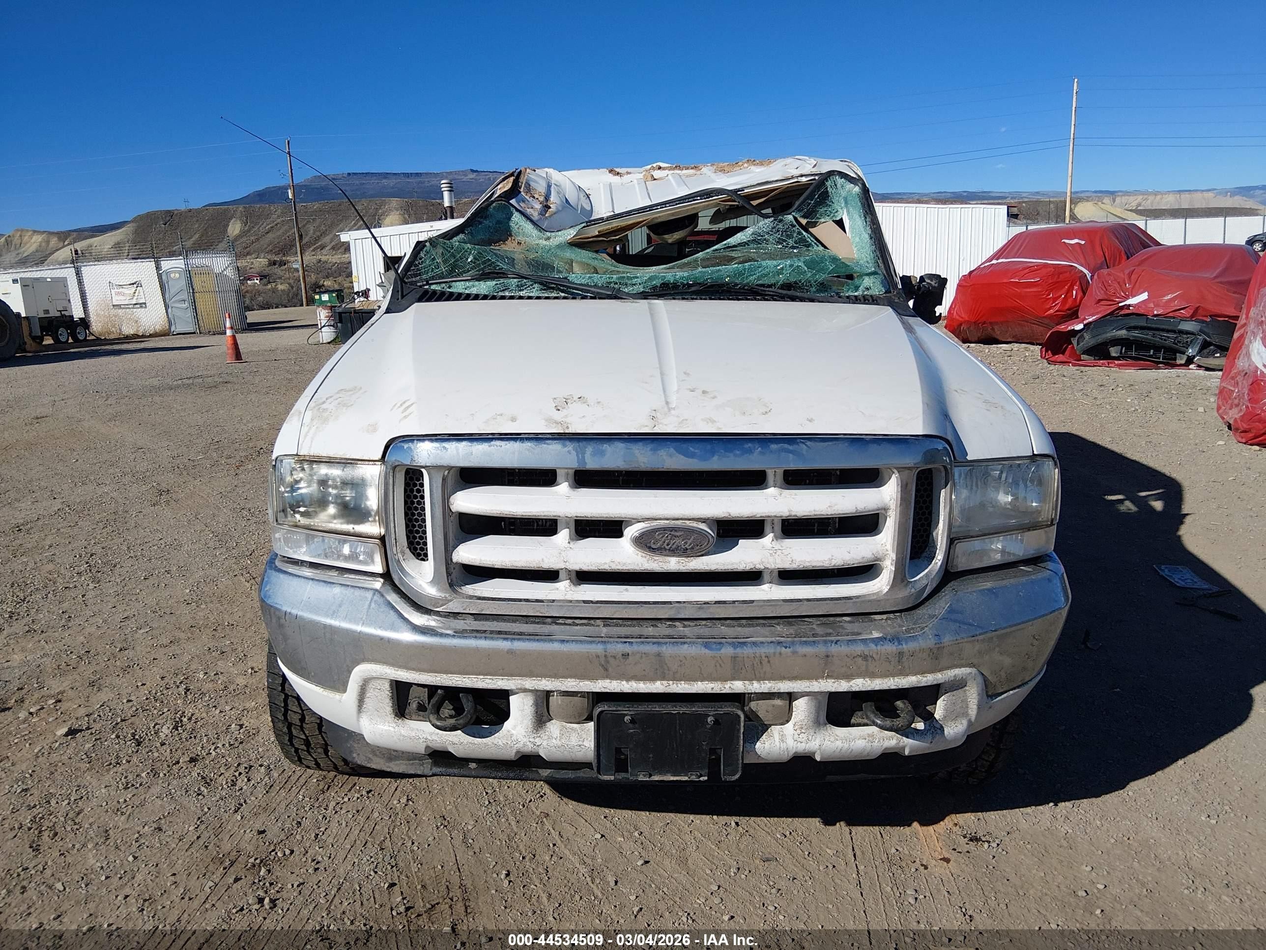 2002 Ford F-350 Lariat/xl/xlt White vin: 1FTSW31F32ED60543