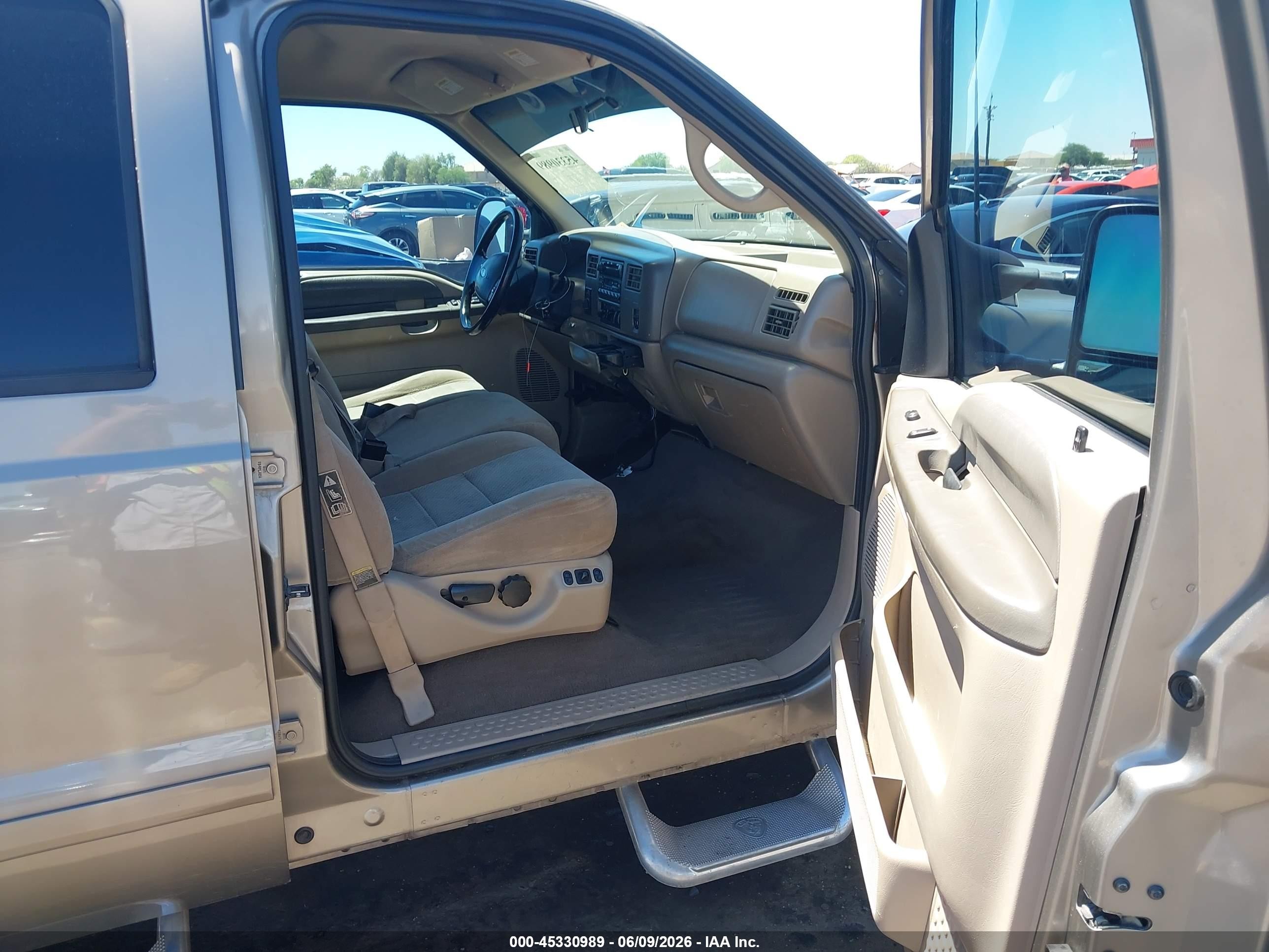2002 Ford F-350 Lariat/xl/xlt Brown vin: 1FTSW31F32ED61577