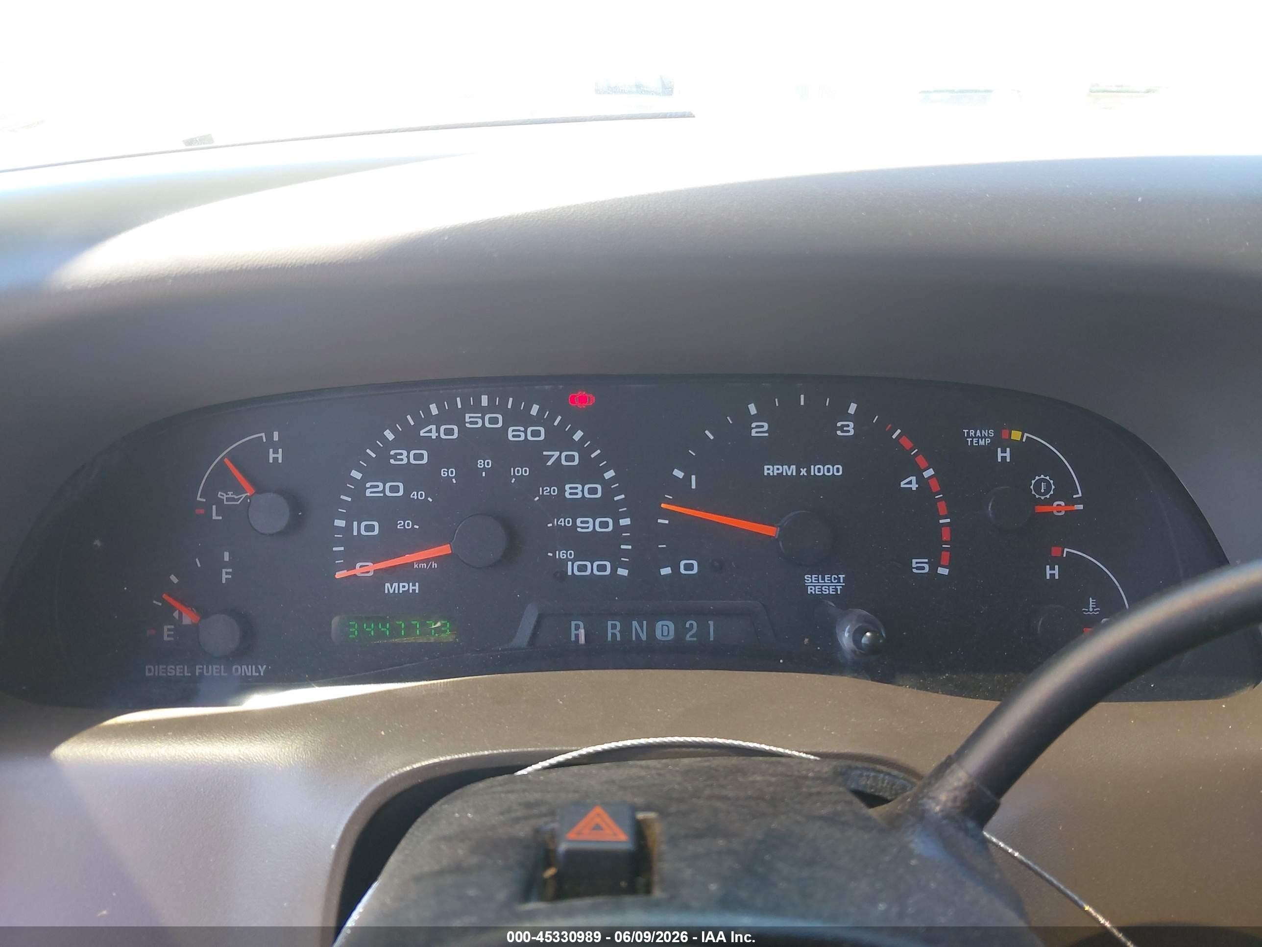 2002 Ford F-350 Lariat/xl/xlt Brown vin: 1FTSW31F32ED61577