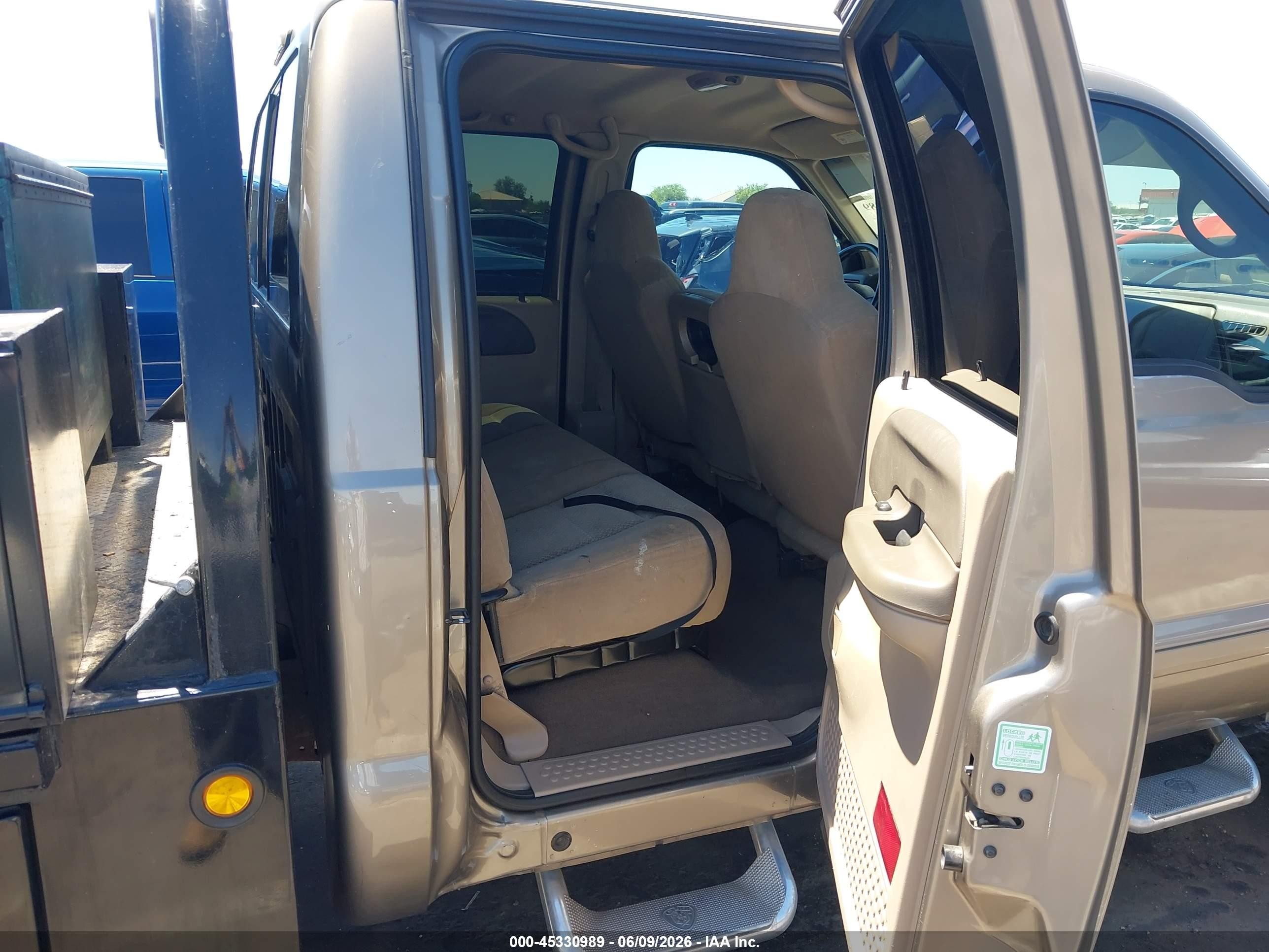 2002 Ford F-350 Lariat/xl/xlt Brown vin: 1FTSW31F32ED61577