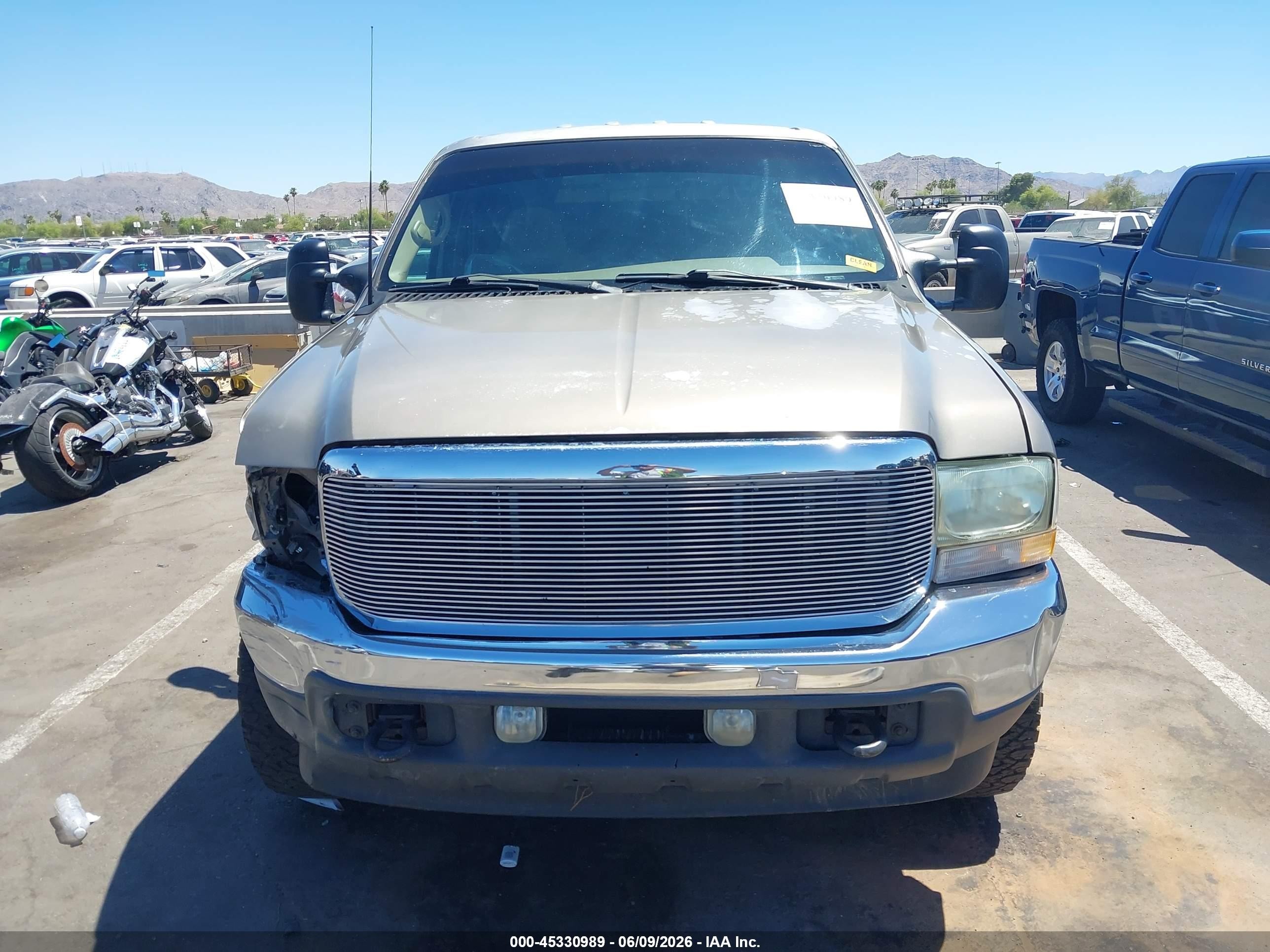 2002 Ford F-350 Lariat/xl/xlt Brown vin: 1FTSW31F32ED61577