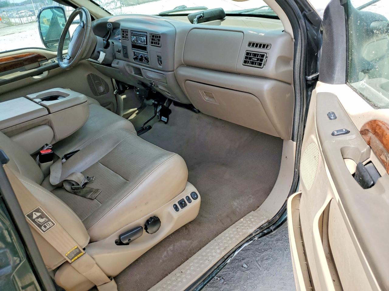 2002 Ford F350 Srw Super Duty Зеленый vin: 1FTSW31F42EC38712