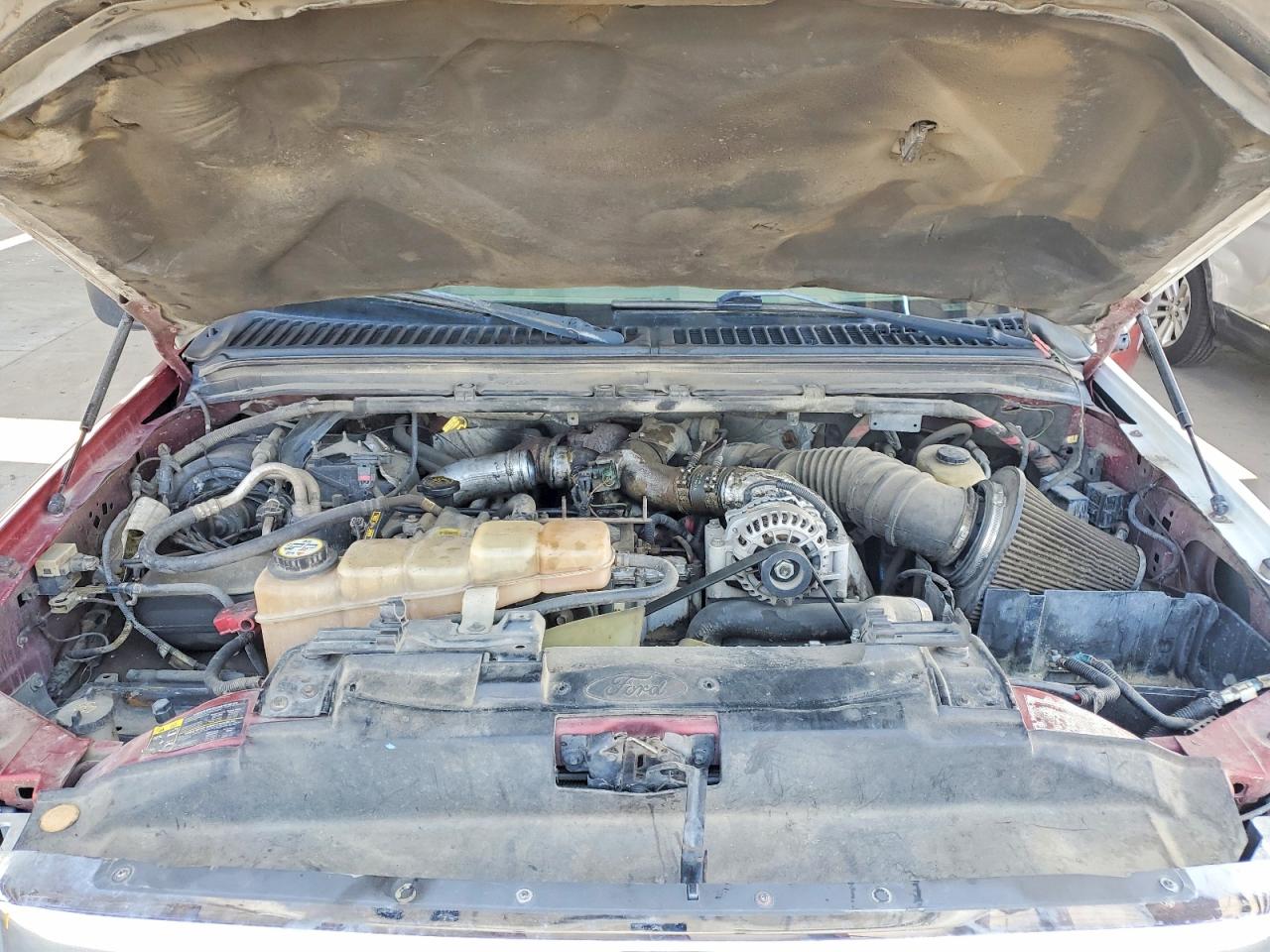 2002 Ford F350 Srw Super Duty Burgundy vin: 1FTSW31F42ED02683