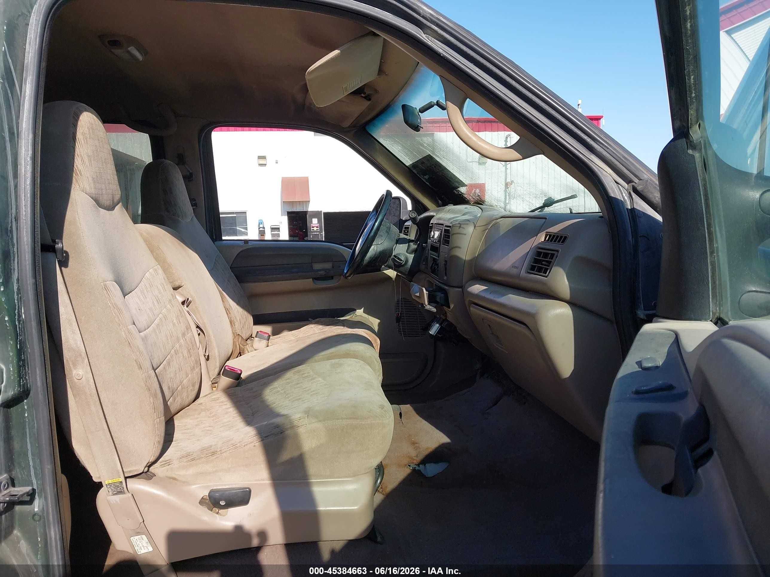2000 Ford F-350 Lariat/xl/xlt Green vin: 1FTSW31F4YED16205