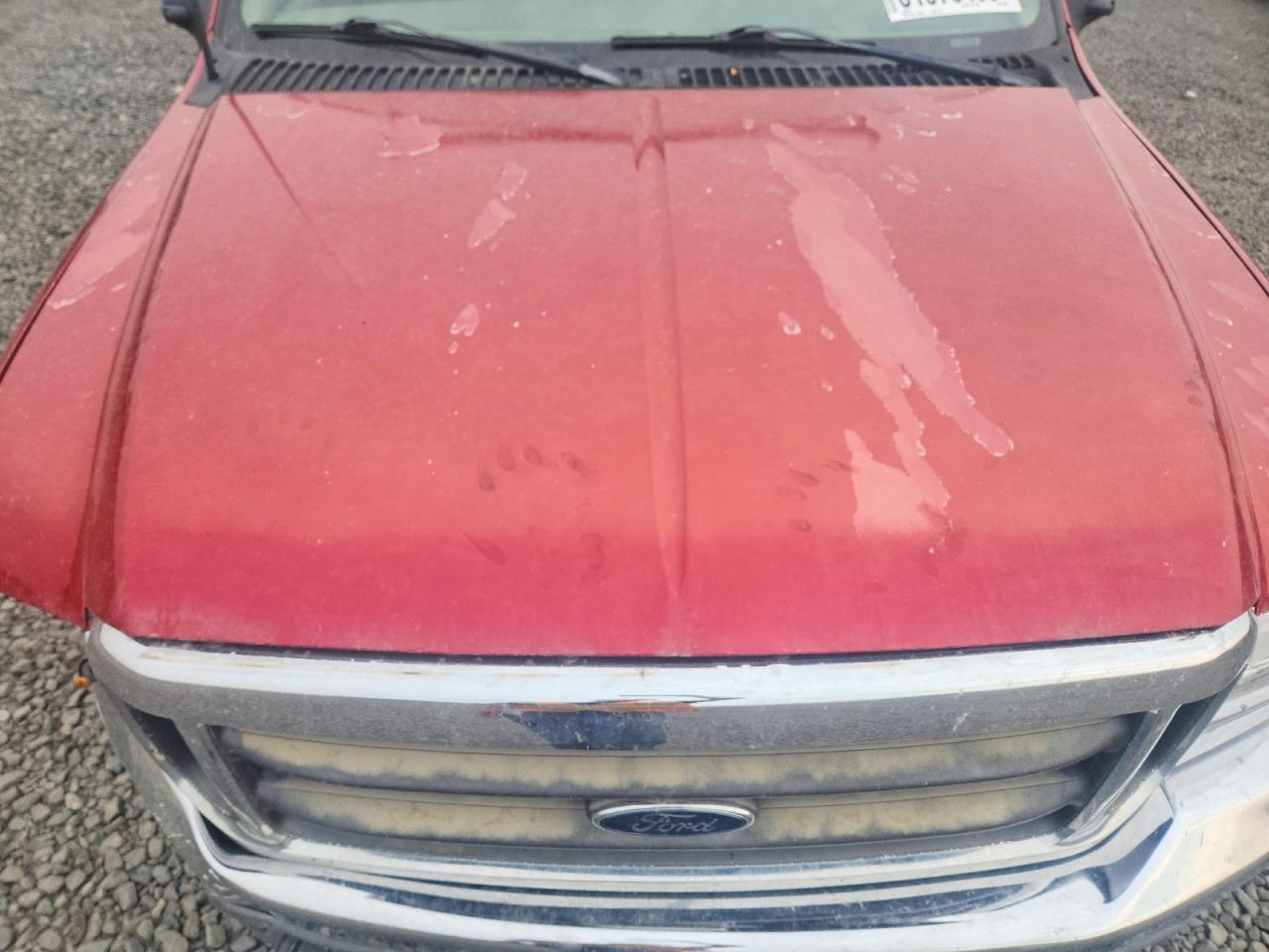 2002 Ford F350 Srw Super Duty Красный vin: 1FTSW31F52EC54515