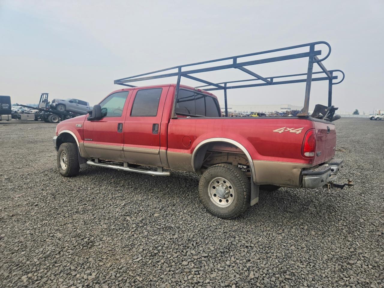 2002 Ford F350 Srw Super Duty Красный vin: 1FTSW31F52EC54515