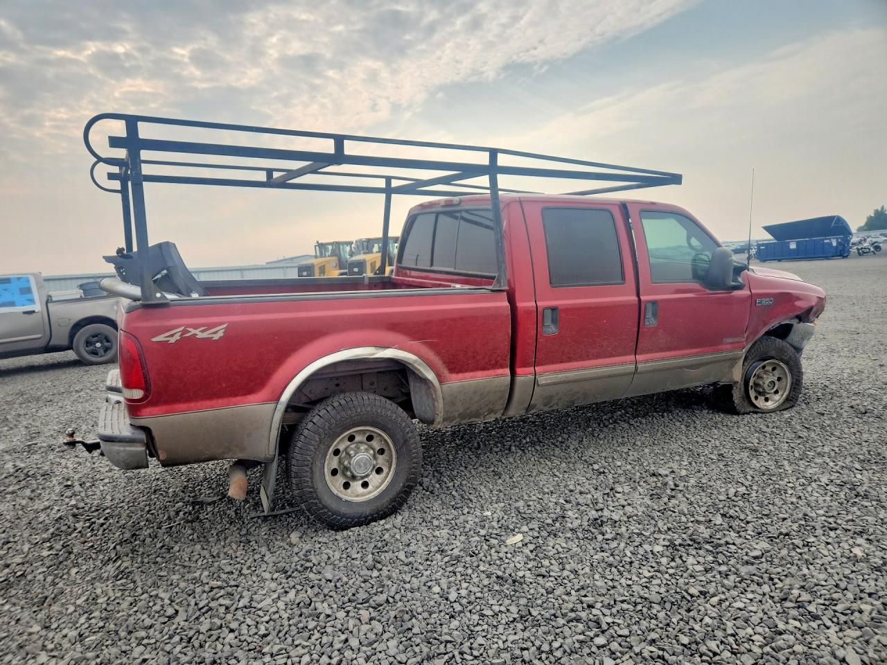 2002 Ford F350 Srw Super Duty Красный vin: 1FTSW31F52EC54515