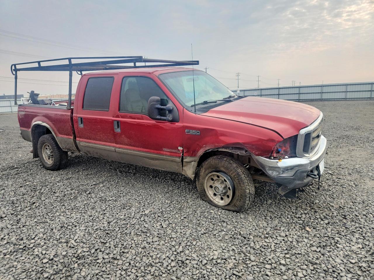 2002 Ford F350 Srw Super Duty Красный vin: 1FTSW31F52EC54515