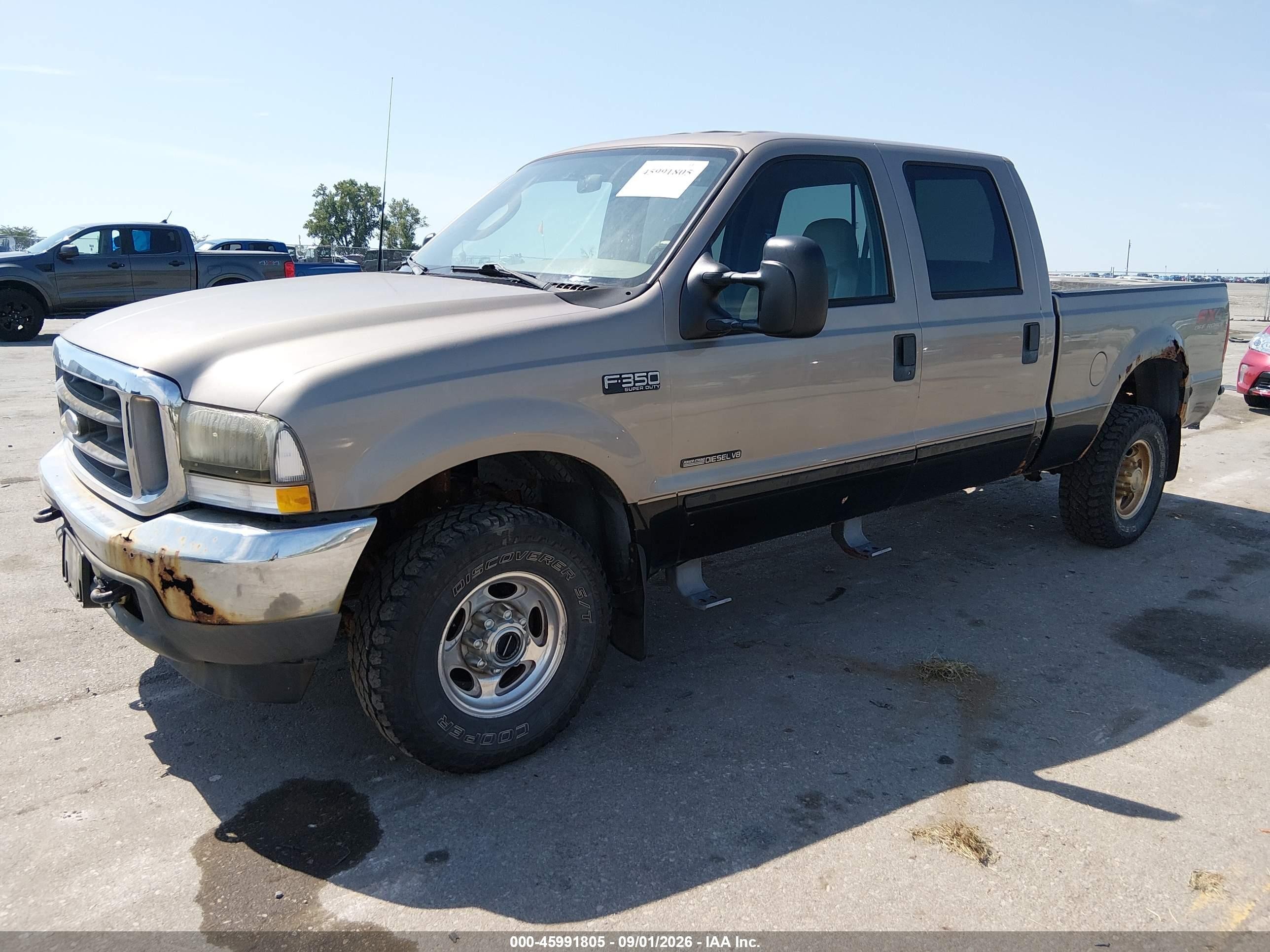 2003 Ford F-350   Tan vin: 1FTSW31F53EB16300