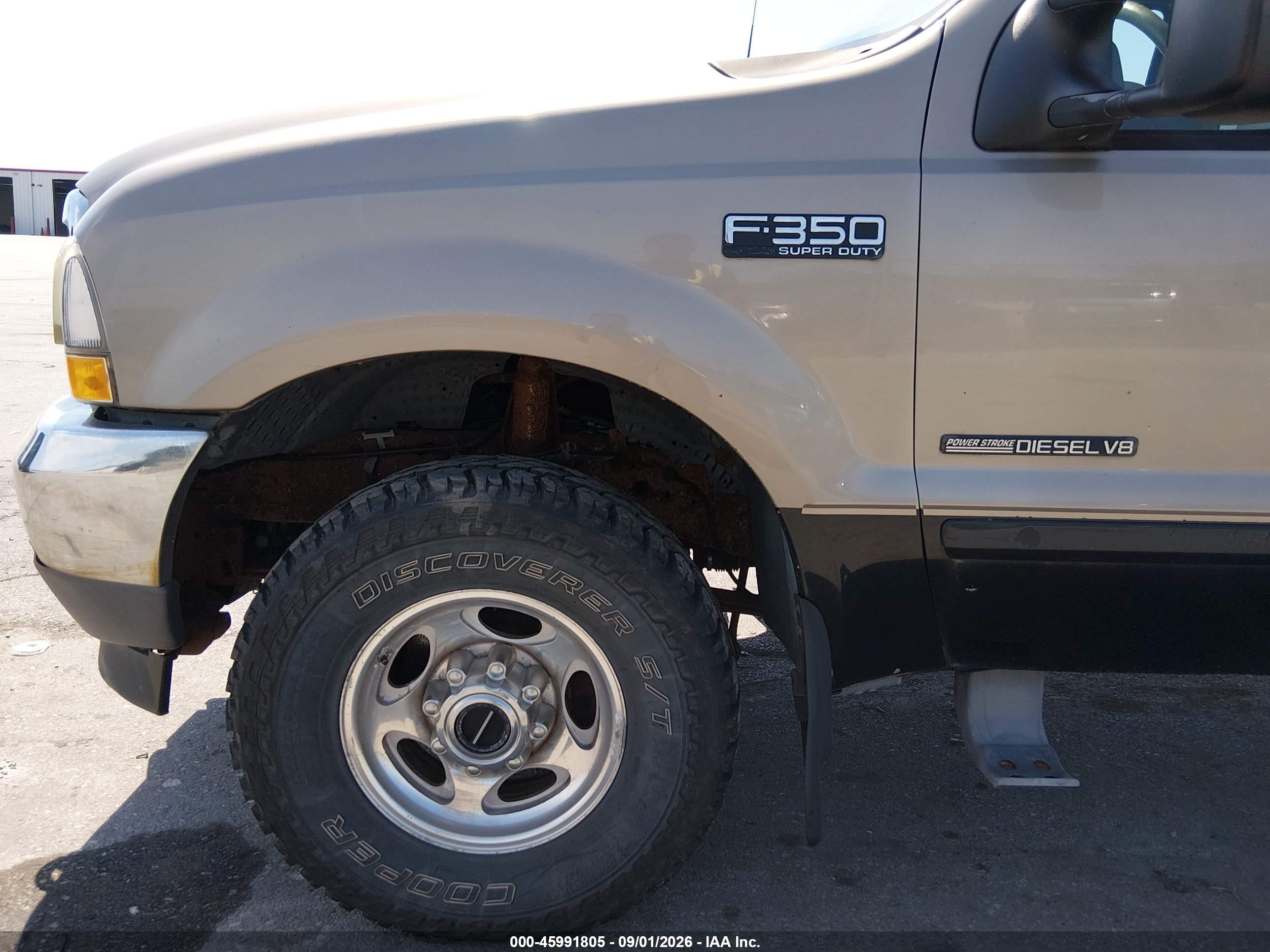 2003 Ford F-350   Tan vin: 1FTSW31F53EB16300