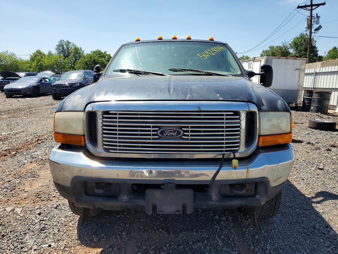 1999 Ford F350 Srw Super Duty Blue vin: 1FTSW31F5XEE88516