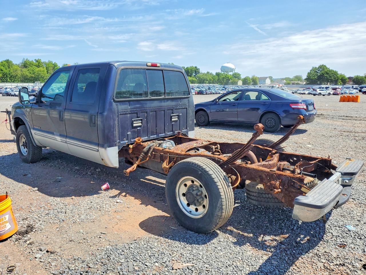 1999 Ford F350 Srw Super Duty Blue vin: 1FTSW31F5XEE88516