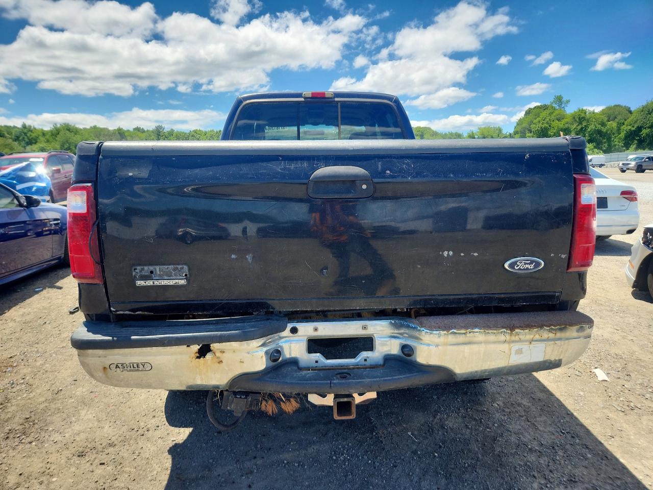 2003 Ford F350 Srw Super Duty Blue vin: 1FTSW31F63EB09081