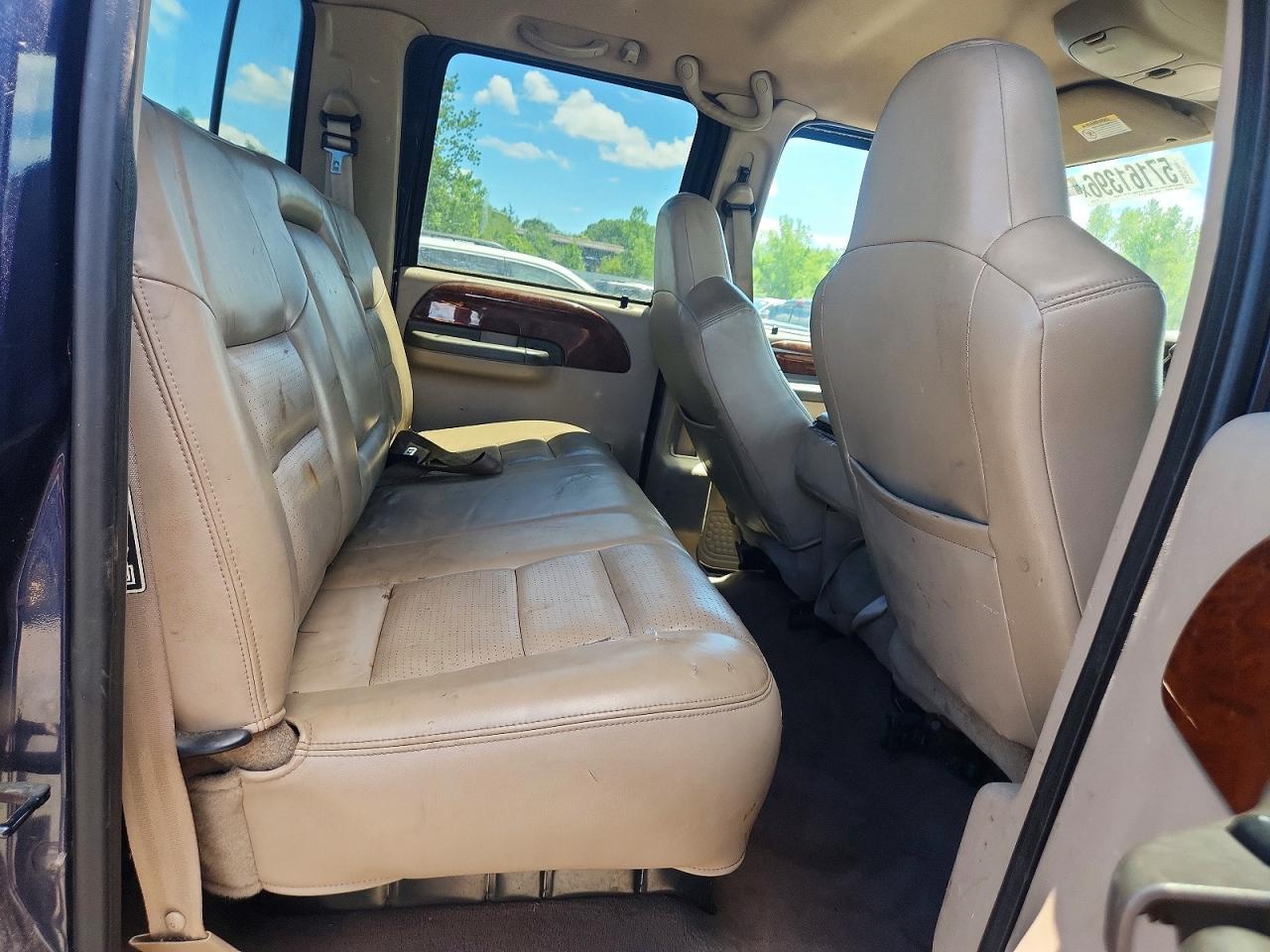 2003 Ford F350 Srw Super Duty Blue vin: 1FTSW31F63EB09081