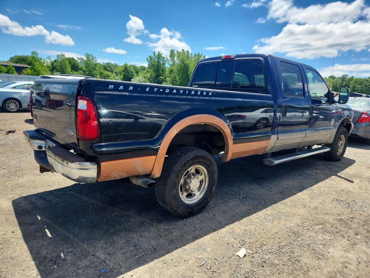 2003 Ford F350 Srw Super Duty Blue vin: 1FTSW31F63EB09081