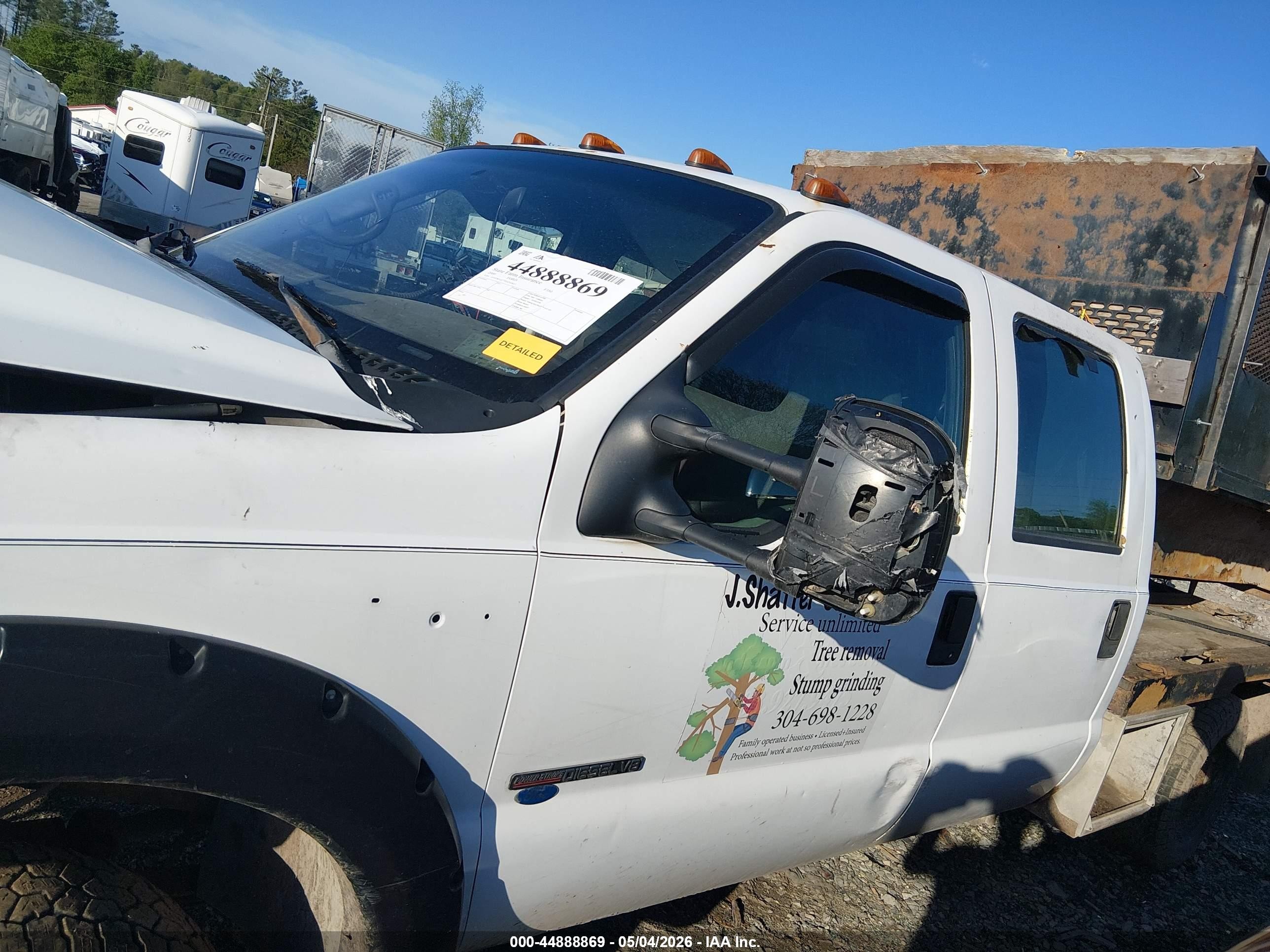 2000 Ford F-350 Lariat/xl/xlt White vin: 1FTSW31F7YEC61815