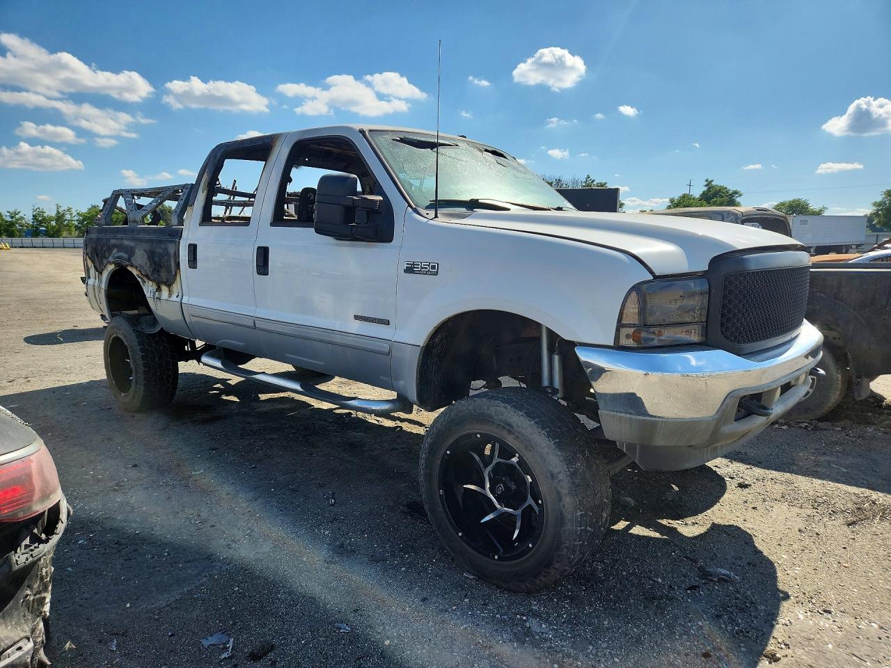2002 Ford F350 Burn vin: 1FTSW31F82EB88297