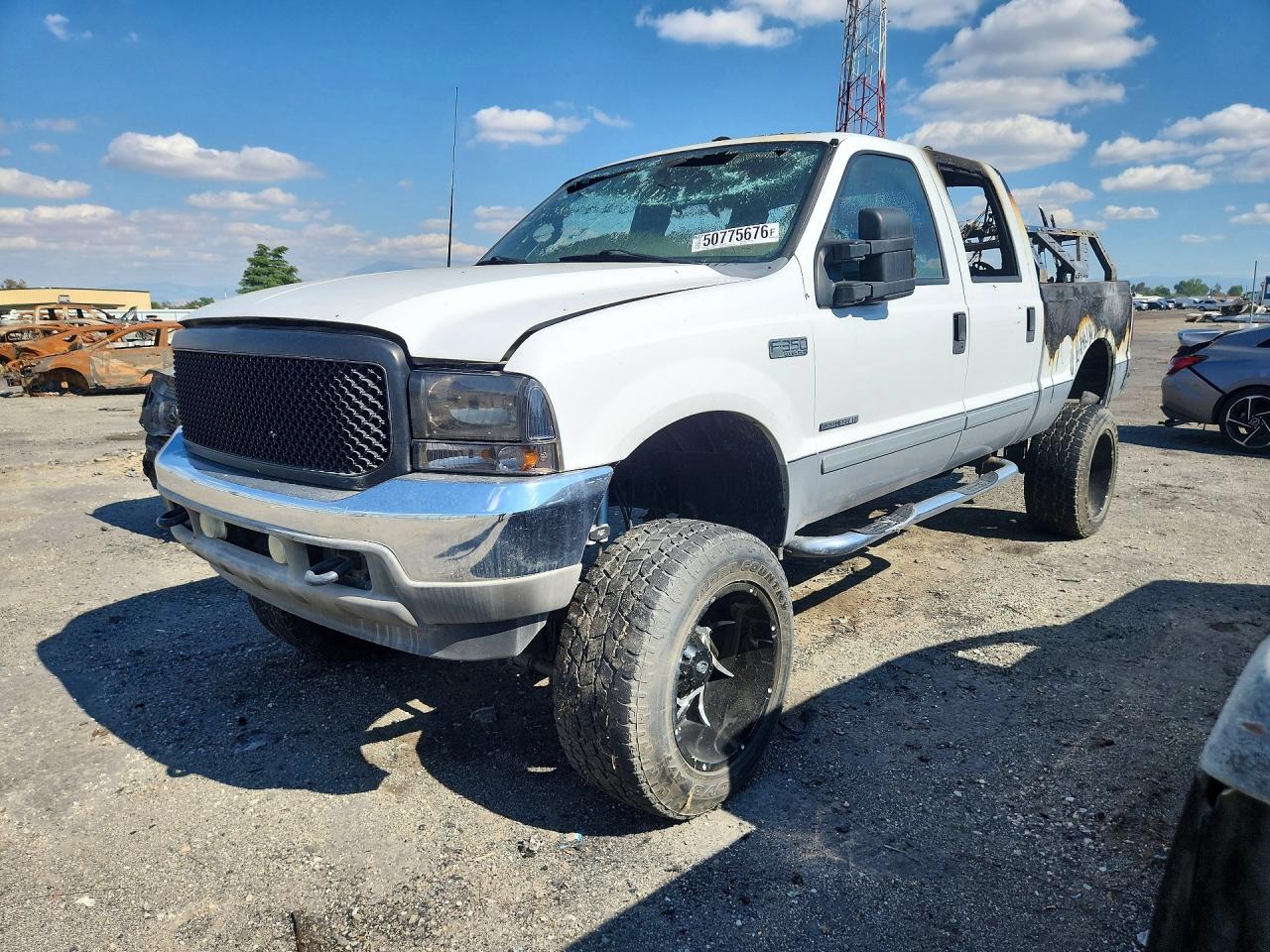 2002 Ford F350 Burn vin: 1FTSW31F82EB88297