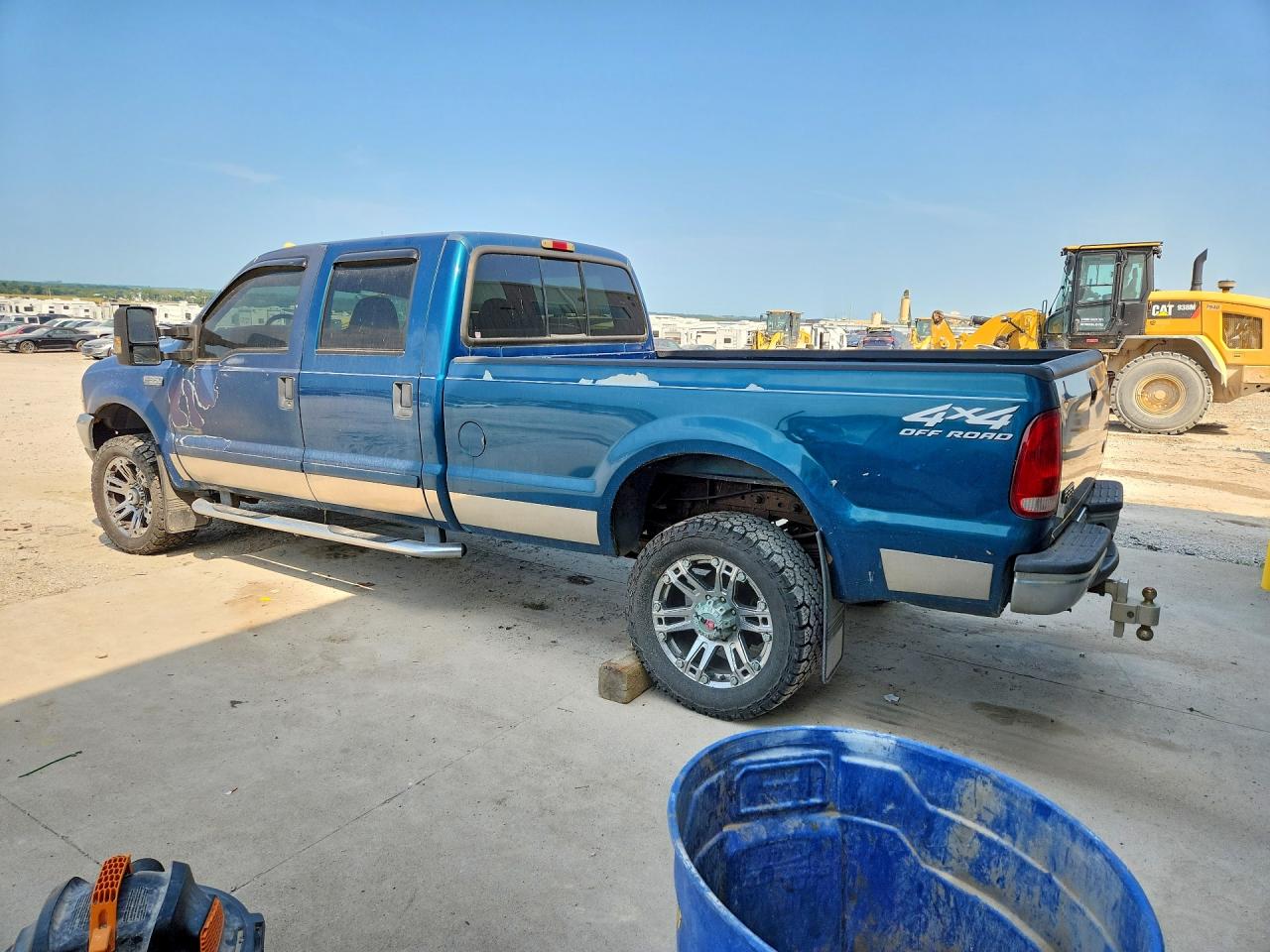 2002 Ford F350 Srw Super Duty Blue vin: 1FTSW31F82EC03851