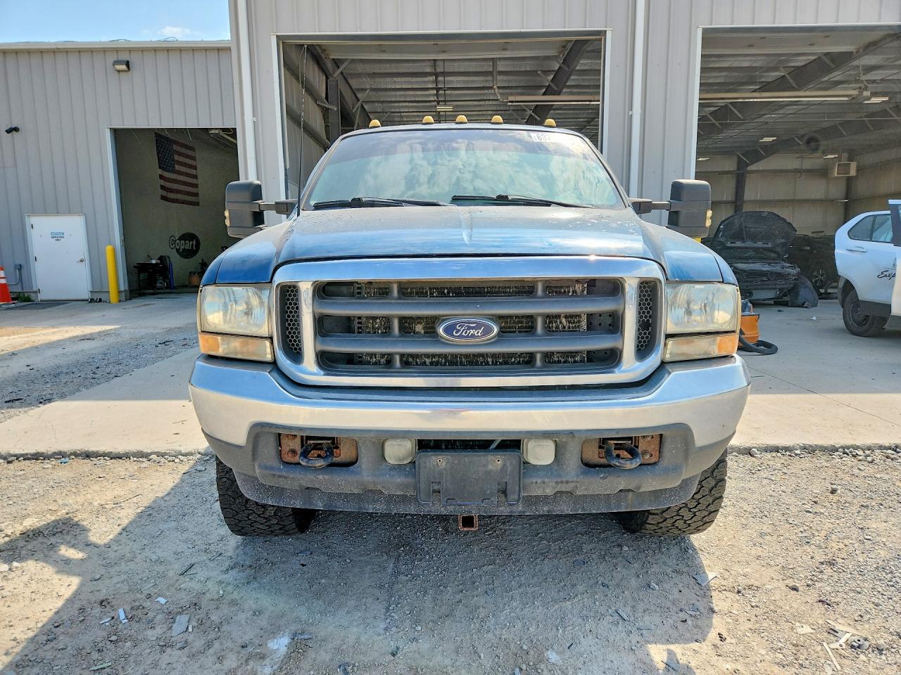 2002 Ford F350 Srw Super Duty Blue vin: 1FTSW31F82EC03851