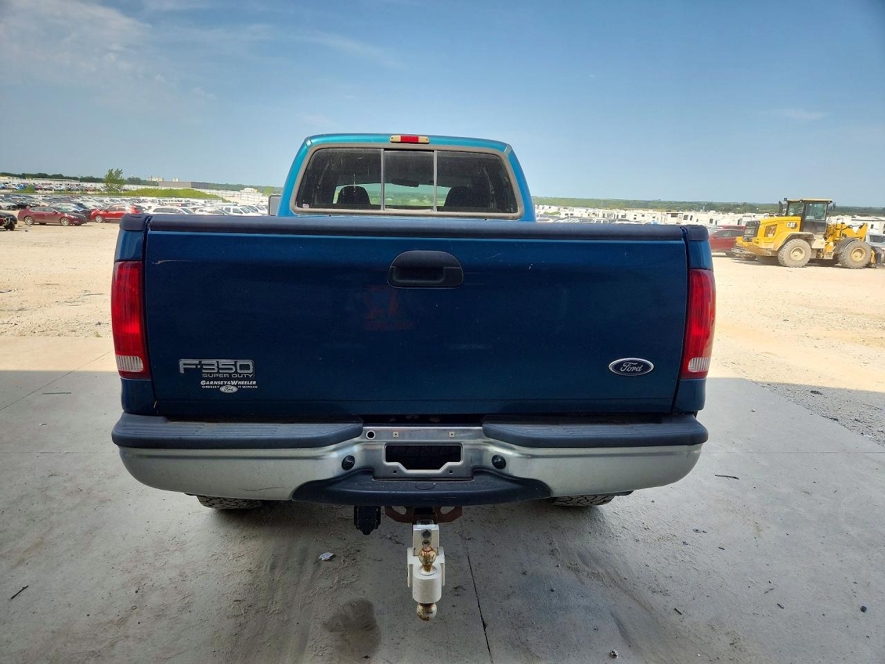 2002 Ford F350 Srw Super Duty Blue vin: 1FTSW31F82EC03851