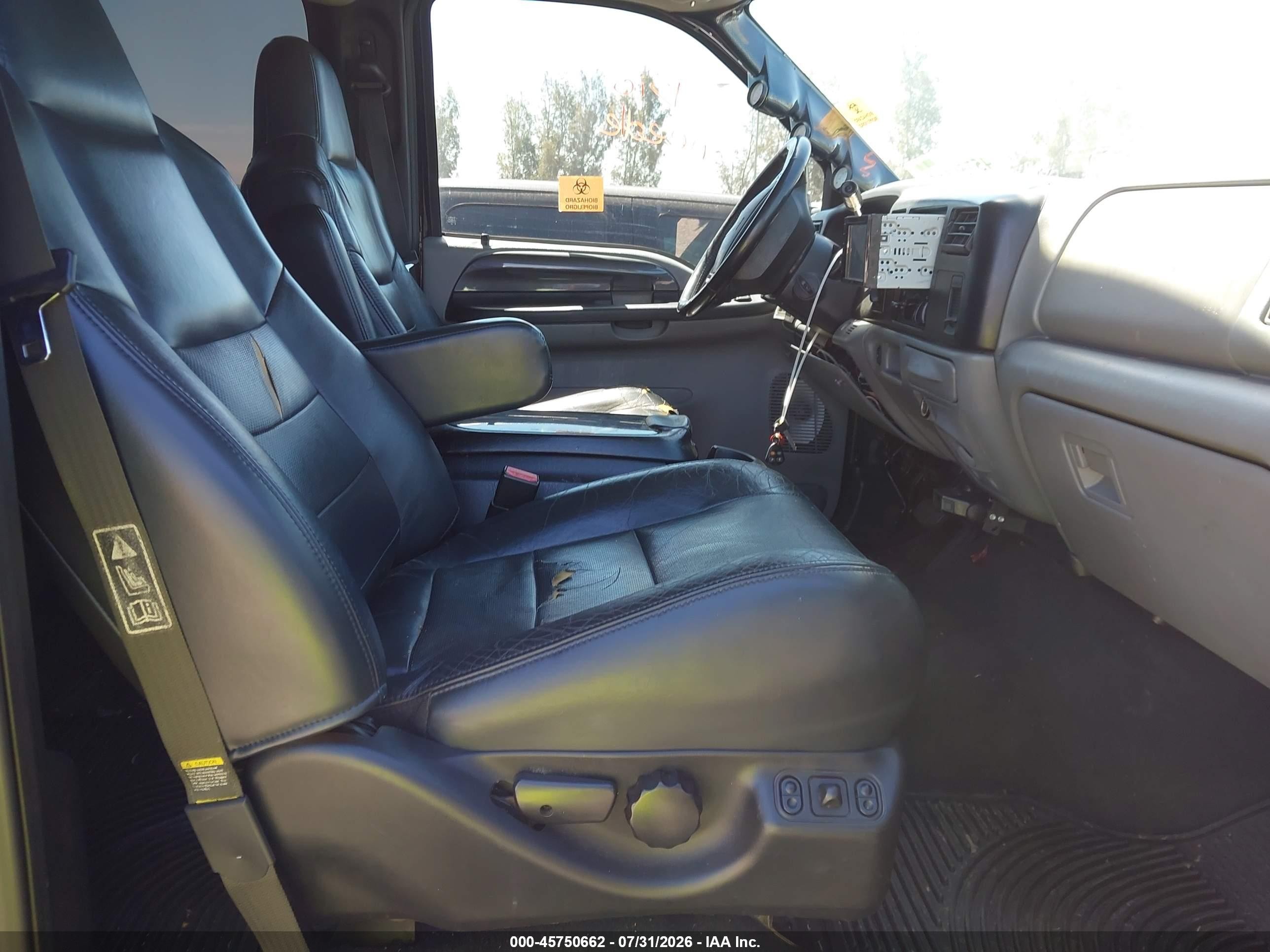 2003 Ford F-350 Lariat/xl/xlt Black vin: 1FTSW31F83EB10863