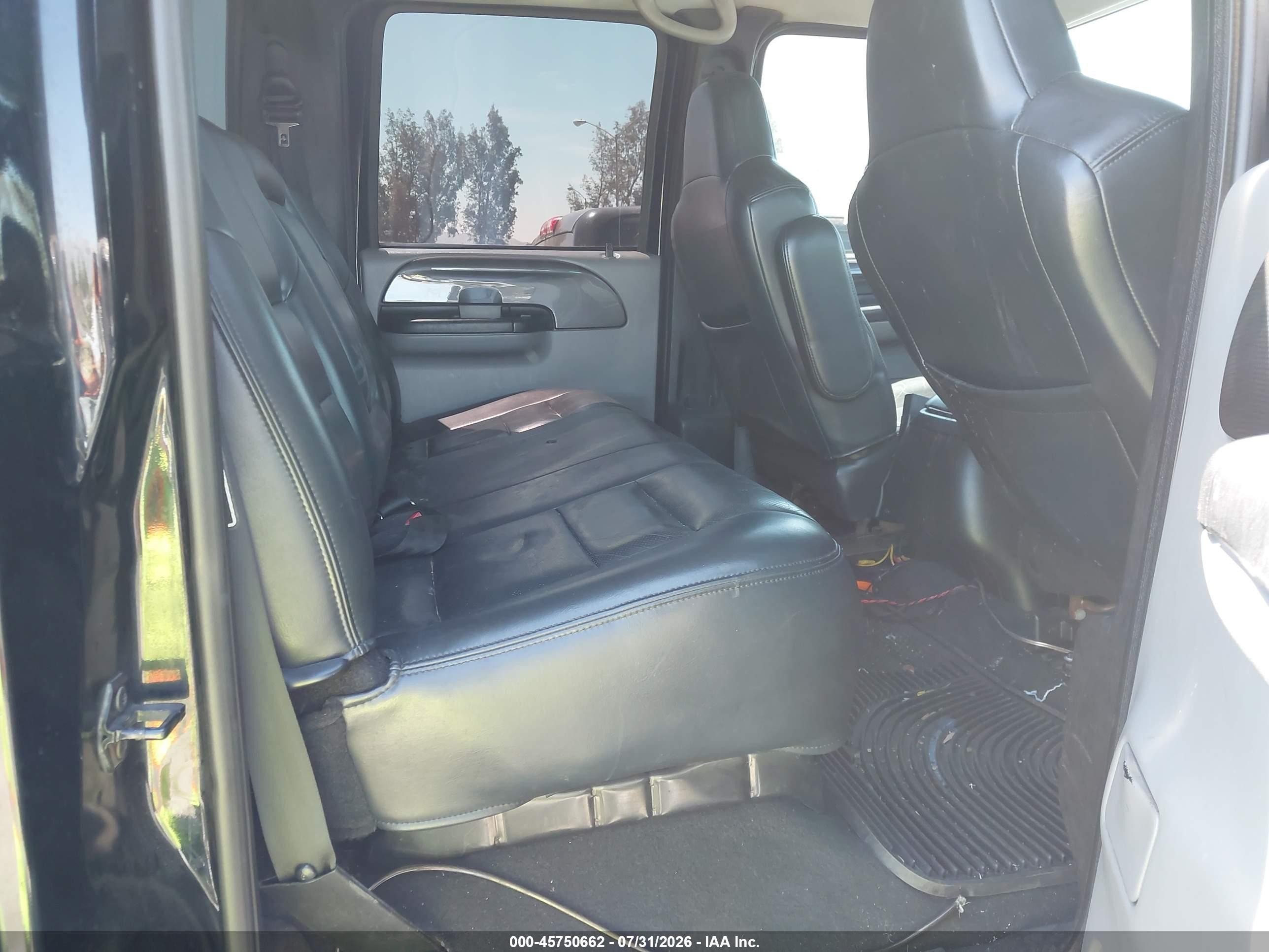 2003 Ford F-350 Lariat/xl/xlt Black vin: 1FTSW31F83EB10863