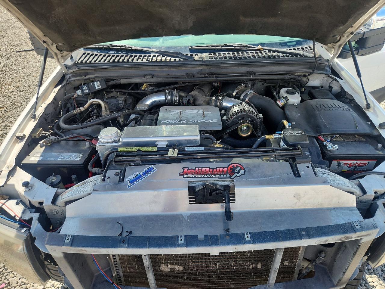 2001 Ford F350 Srw Super Duty White vin: 1FTSW31F91EA57118