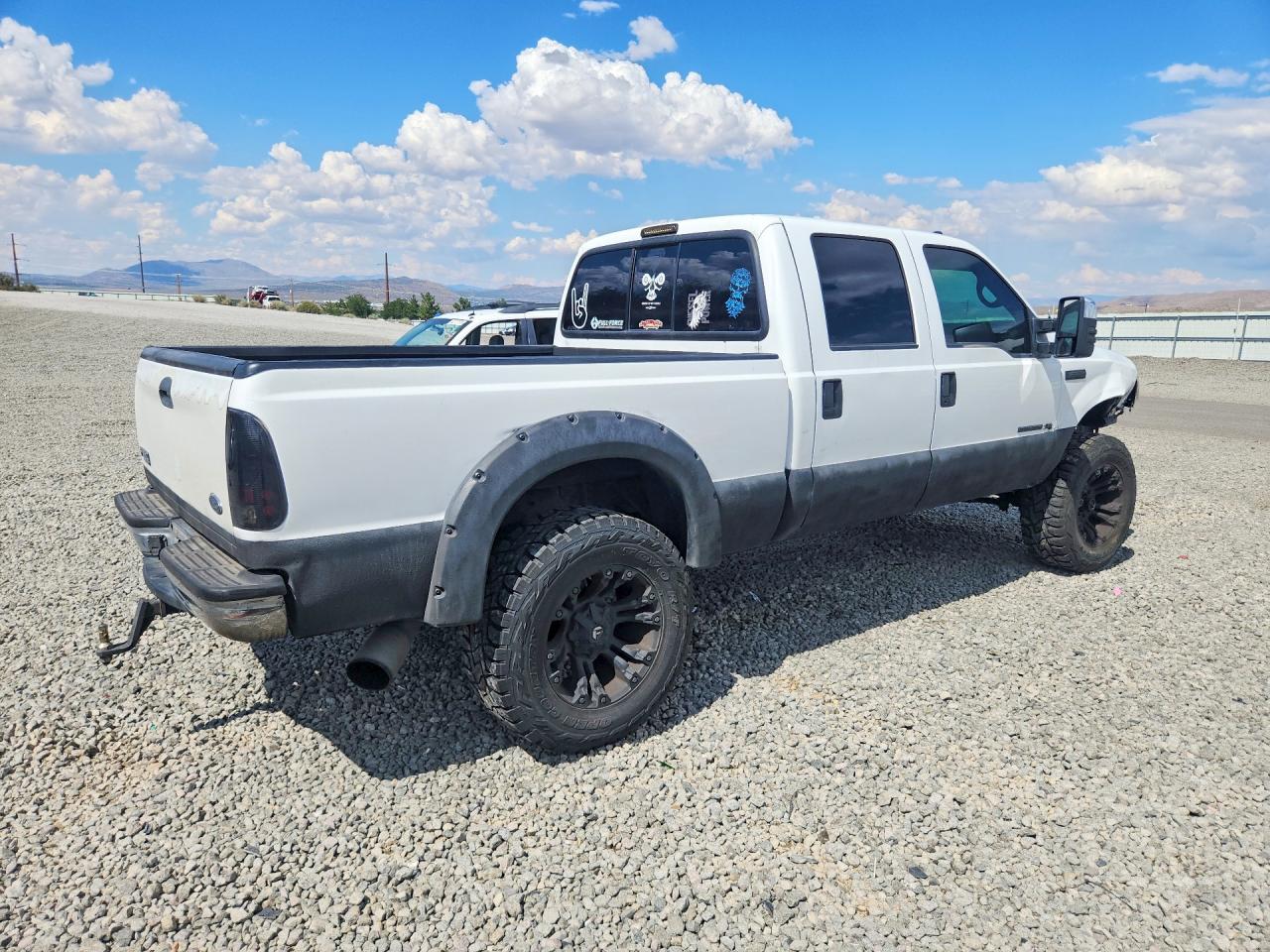 2001 Ford F350 Srw Super Duty White vin: 1FTSW31F91EA57118
