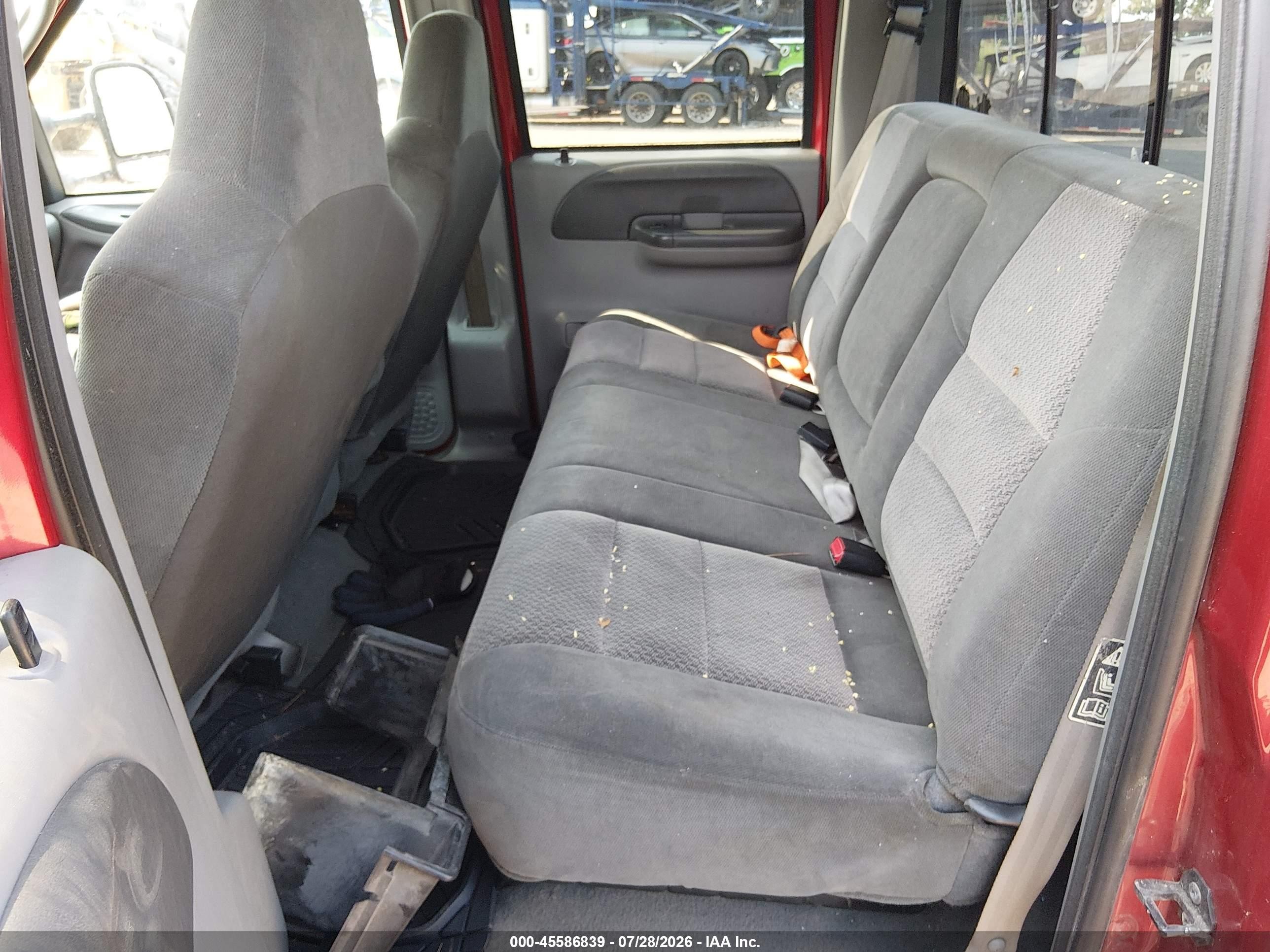 2003 Ford F-350 Lariat/xl/xlt Red vin: 1FTSW31FX3EA57860