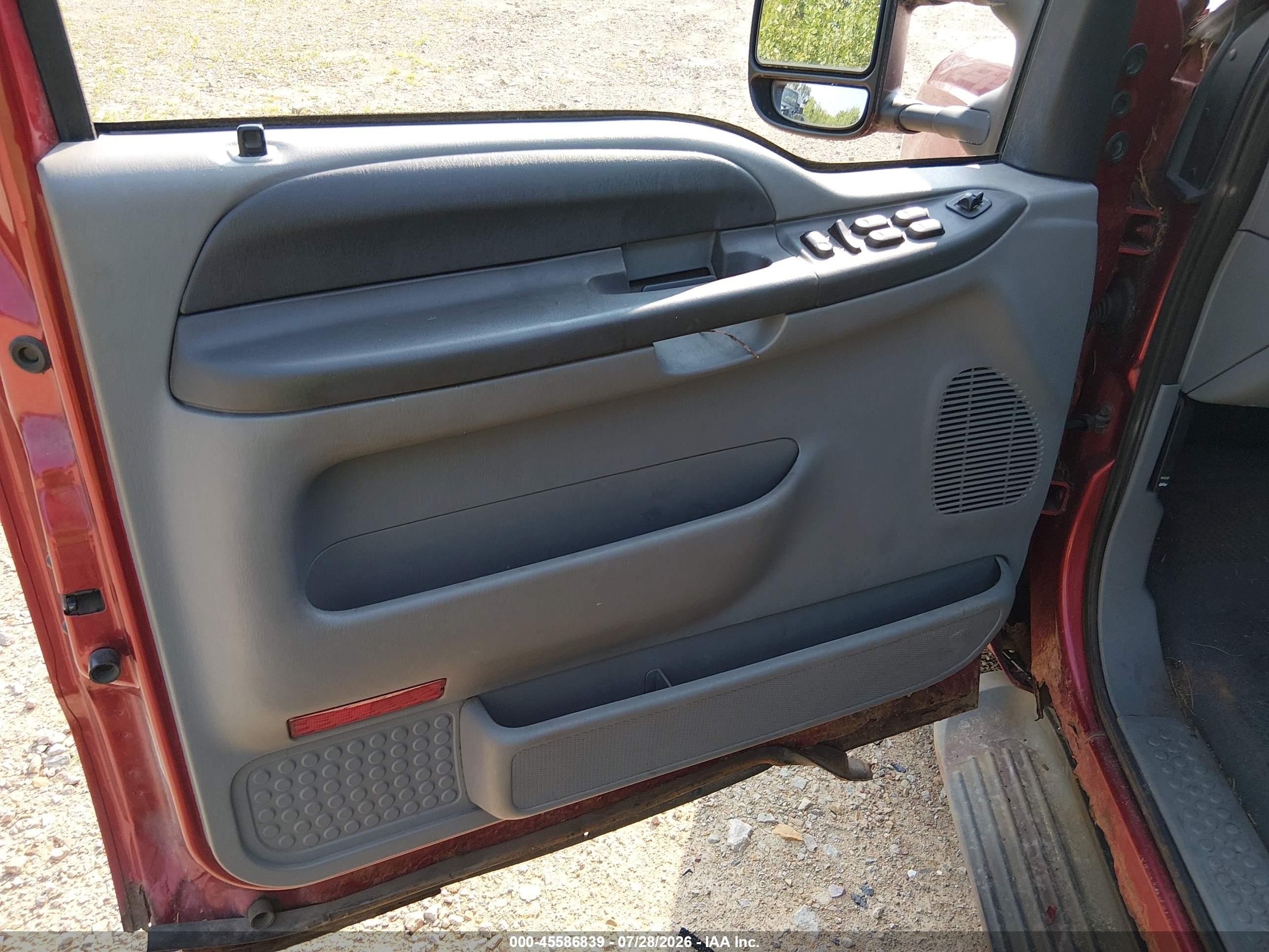 2003 Ford F-350 Lariat/xl/xlt Red vin: 1FTSW31FX3EA57860