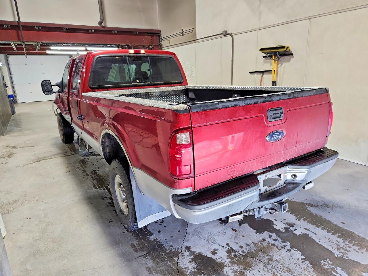 2003 Ford F350 Srw Super Duty Red vin: 1FTSW31FX3EA61326