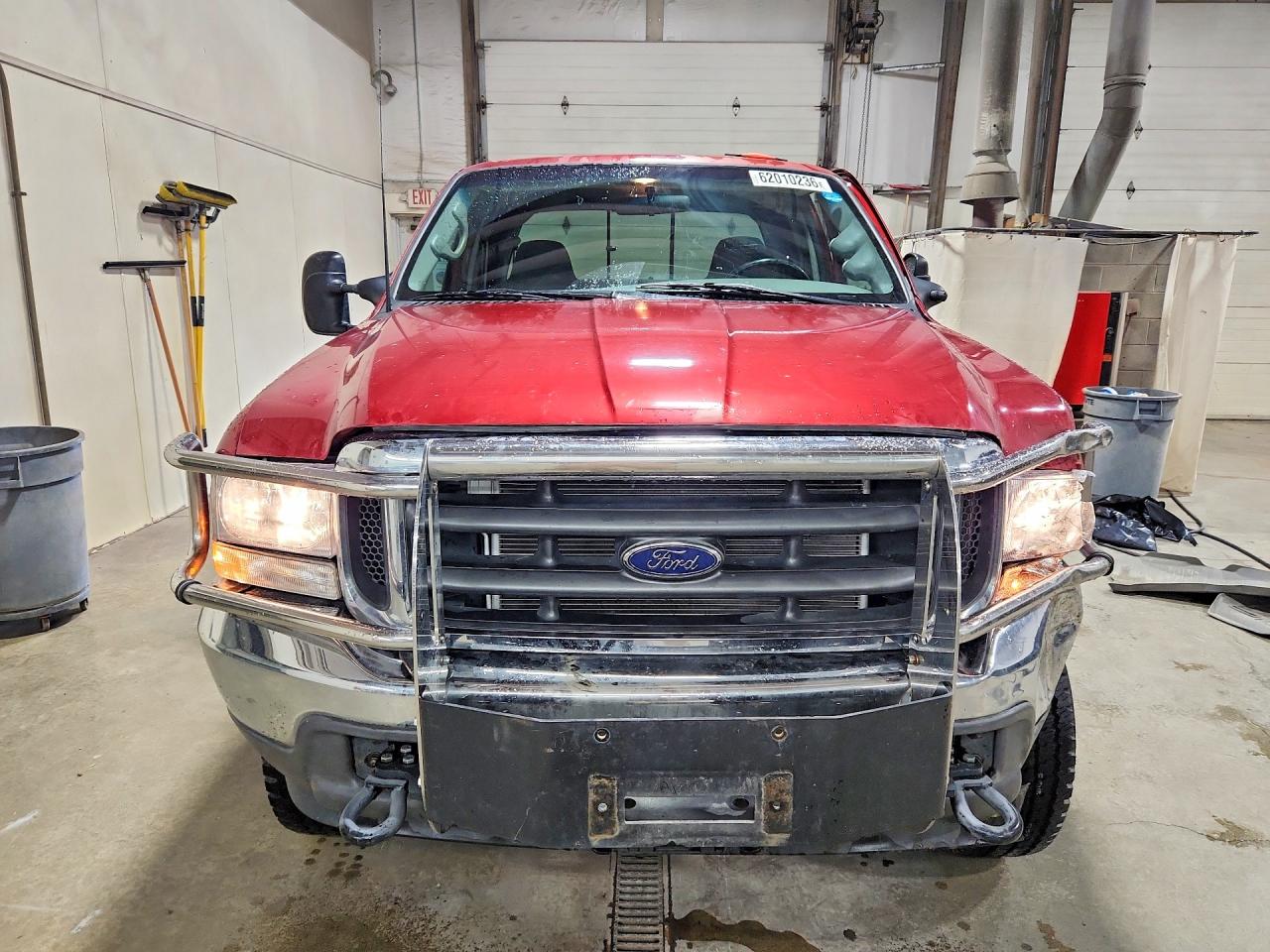 2003 Ford F350 Srw Super Duty Red vin: 1FTSW31FX3EA61326
