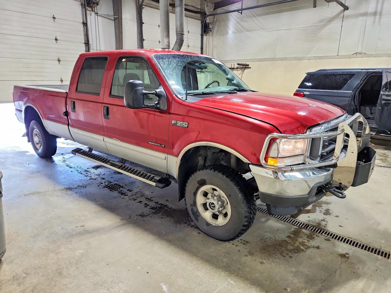2003 Ford F350 Srw Super Duty Red vin: 1FTSW31FX3EA61326