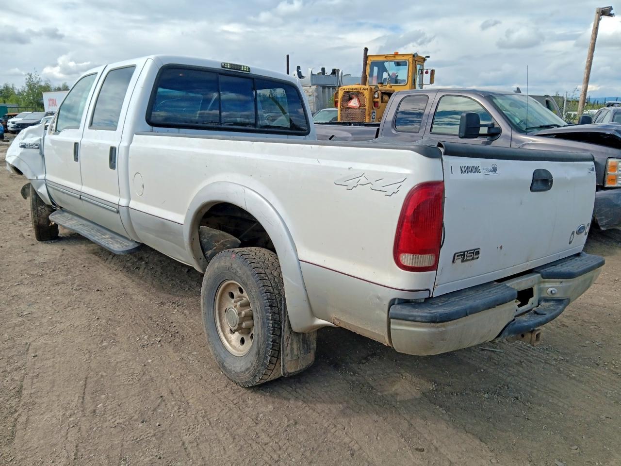 2000 Ford F350 Srw Super Duty White vin: 1FTSW31L2YEC35547