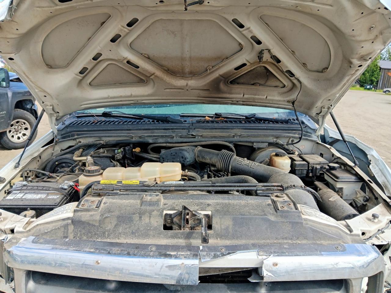 2000 Ford F350 Srw Super Duty White vin: 1FTSW31L2YEC35547
