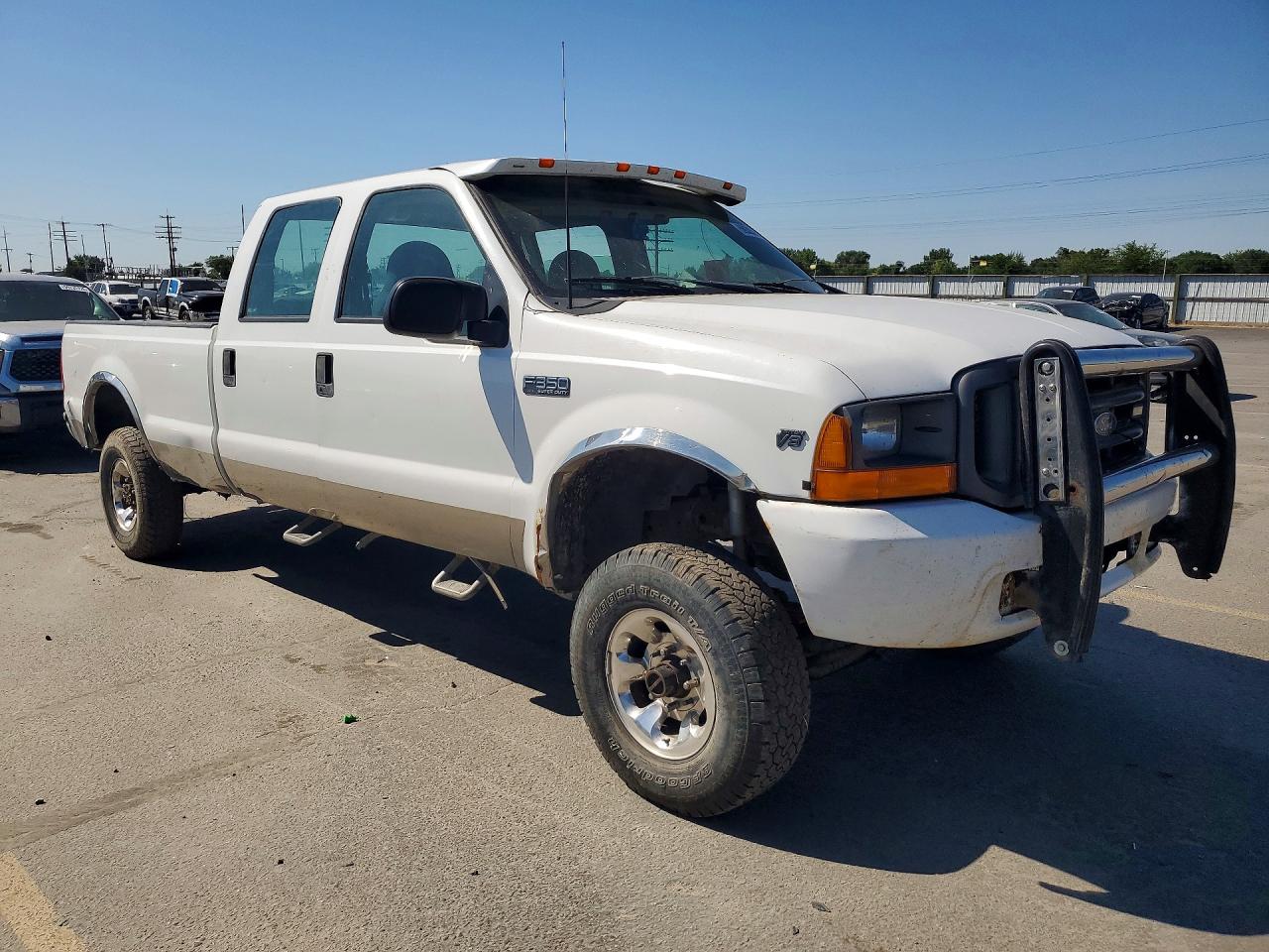 2000 Ford F350 Srw Super Duty White vin: 1FTSW31L4YED71307