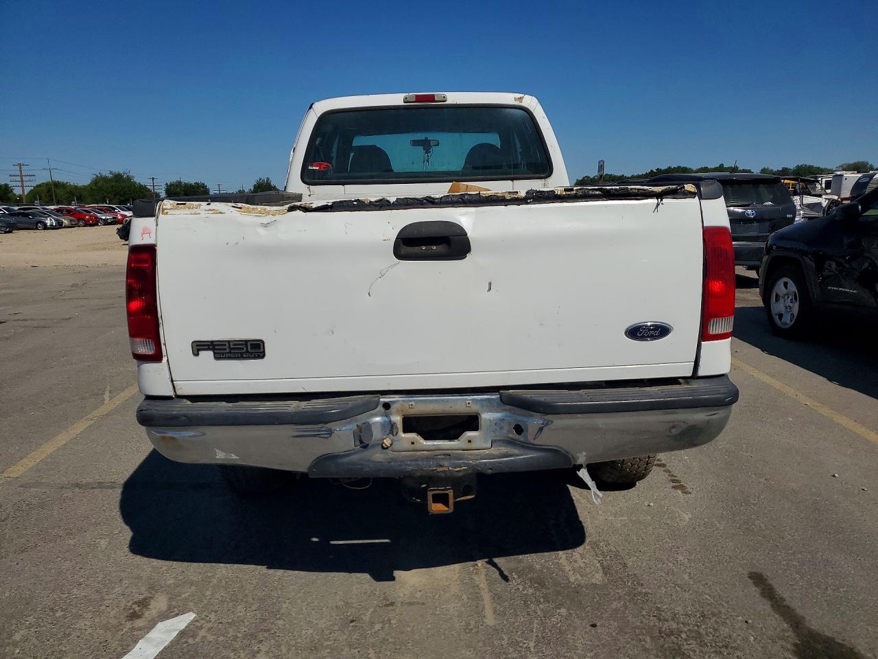 2000 Ford F350 Srw Super Duty White vin: 1FTSW31L4YED71307