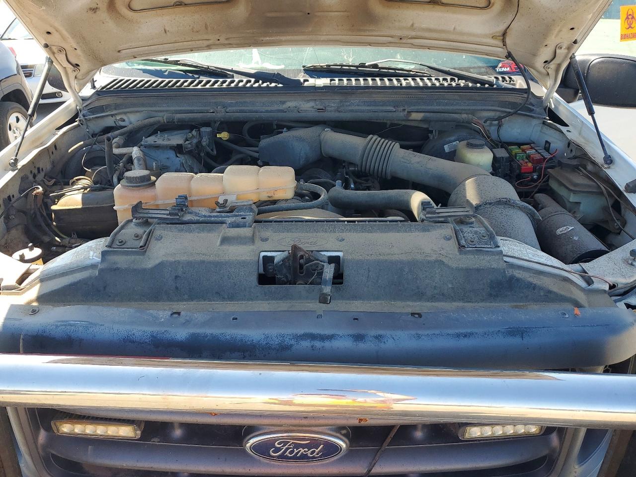 2000 Ford F350 Srw Super Duty White vin: 1FTSW31L4YED71307
