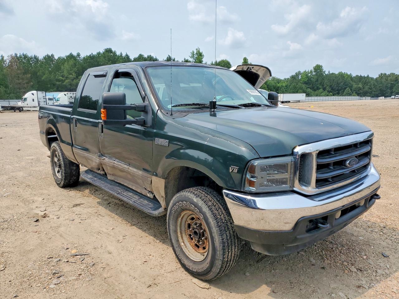 2002 Ford F150 Зеленый vin: 1FTSW31L72EA00245