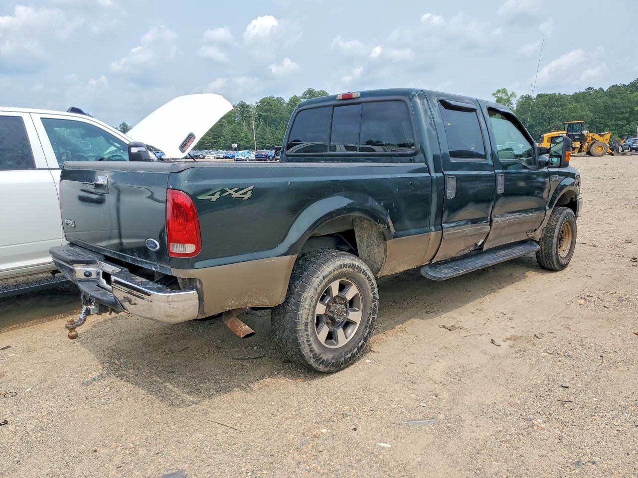 2002 Ford F150 Зеленый vin: 1FTSW31L72EA00245