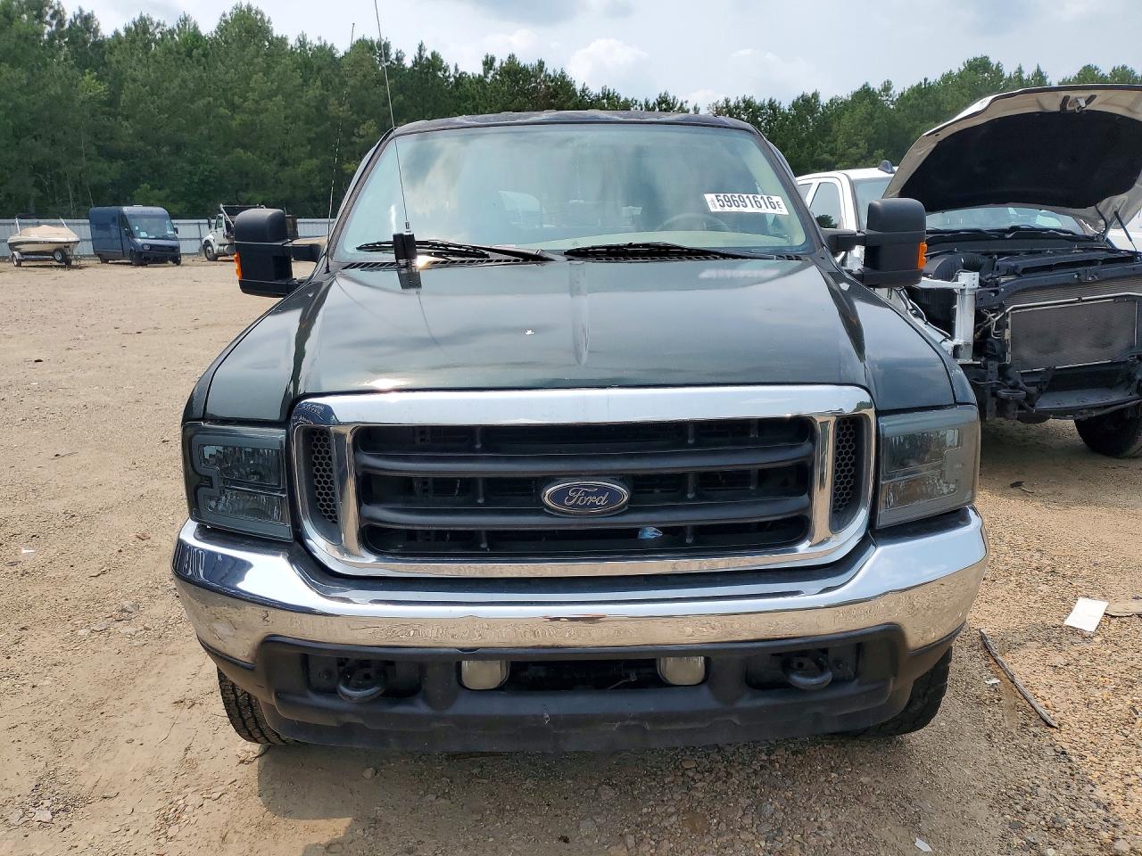 2002 Ford F150 Зеленый vin: 1FTSW31L72EA00245